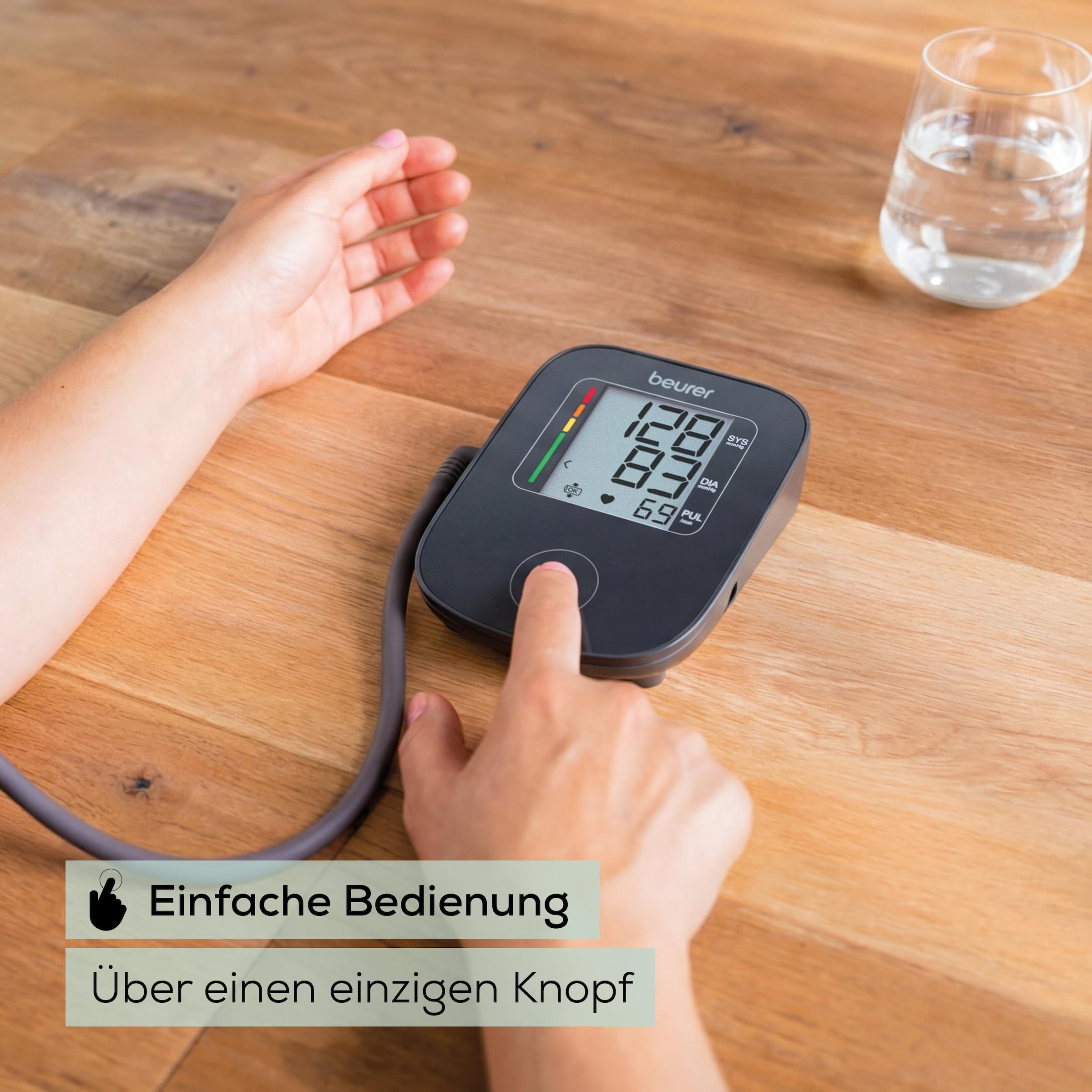 BEURER Blutdruckmessgerät »BM 23 Limited Edition 2026« Dank App Blutdruckwerte bequem digital in der App  dokumentieren