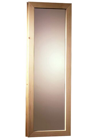 Karibu Saunafenster, 40 mm, BxH: 42x185 cm, bronziert, naturbelassen kaufen