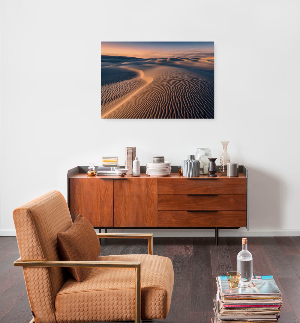 Leinwandbild »Keilrahmenbild - Sand Storm - Größe 90 x 60 cm«,...