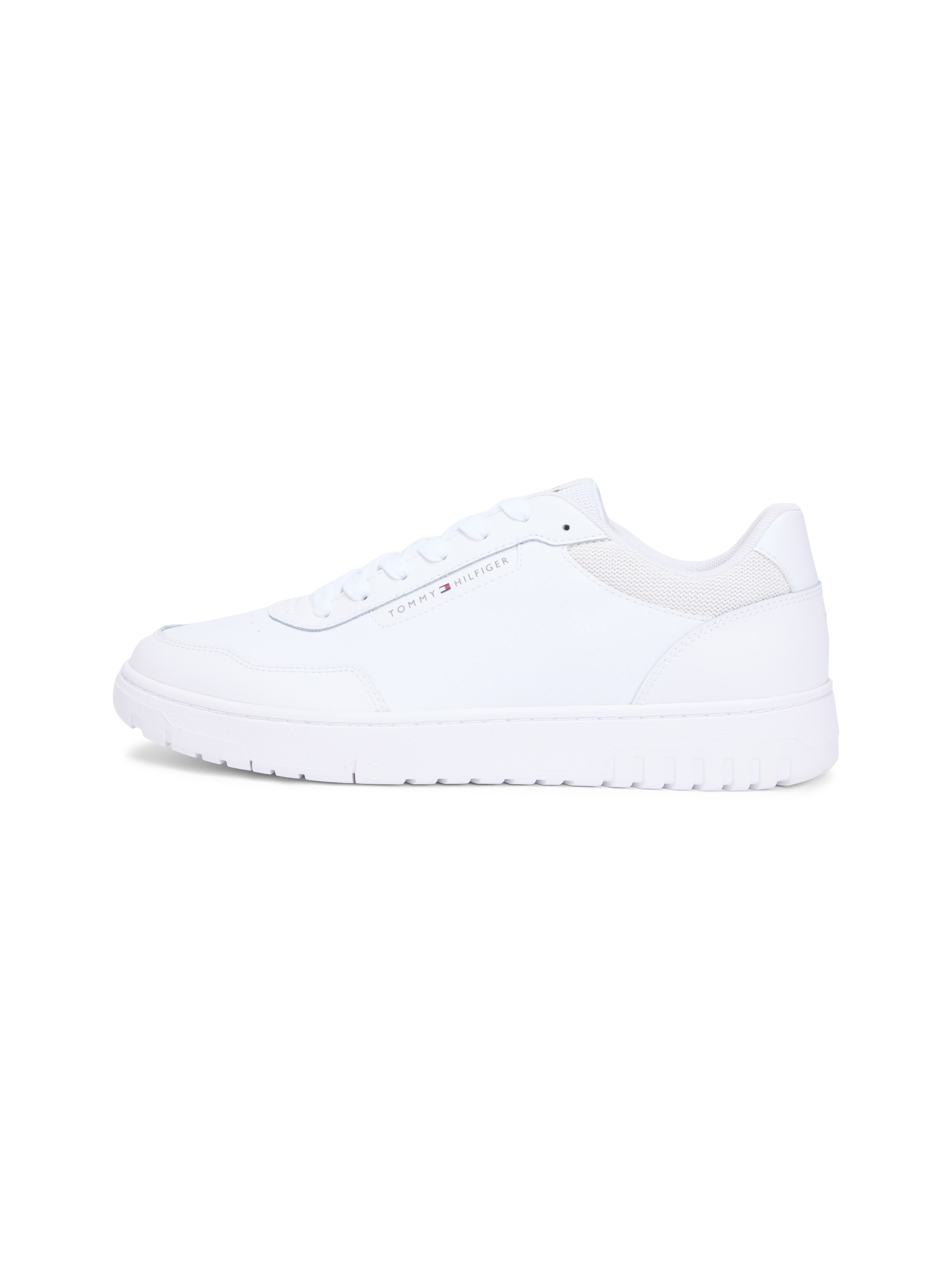 Tommy Hilfiger Sneaker »BASKET CORE LITE LTH BLOCK«  , Freizeitschuh, Halbschuh, Schnürschuh mit seitlicher Logoverzierung