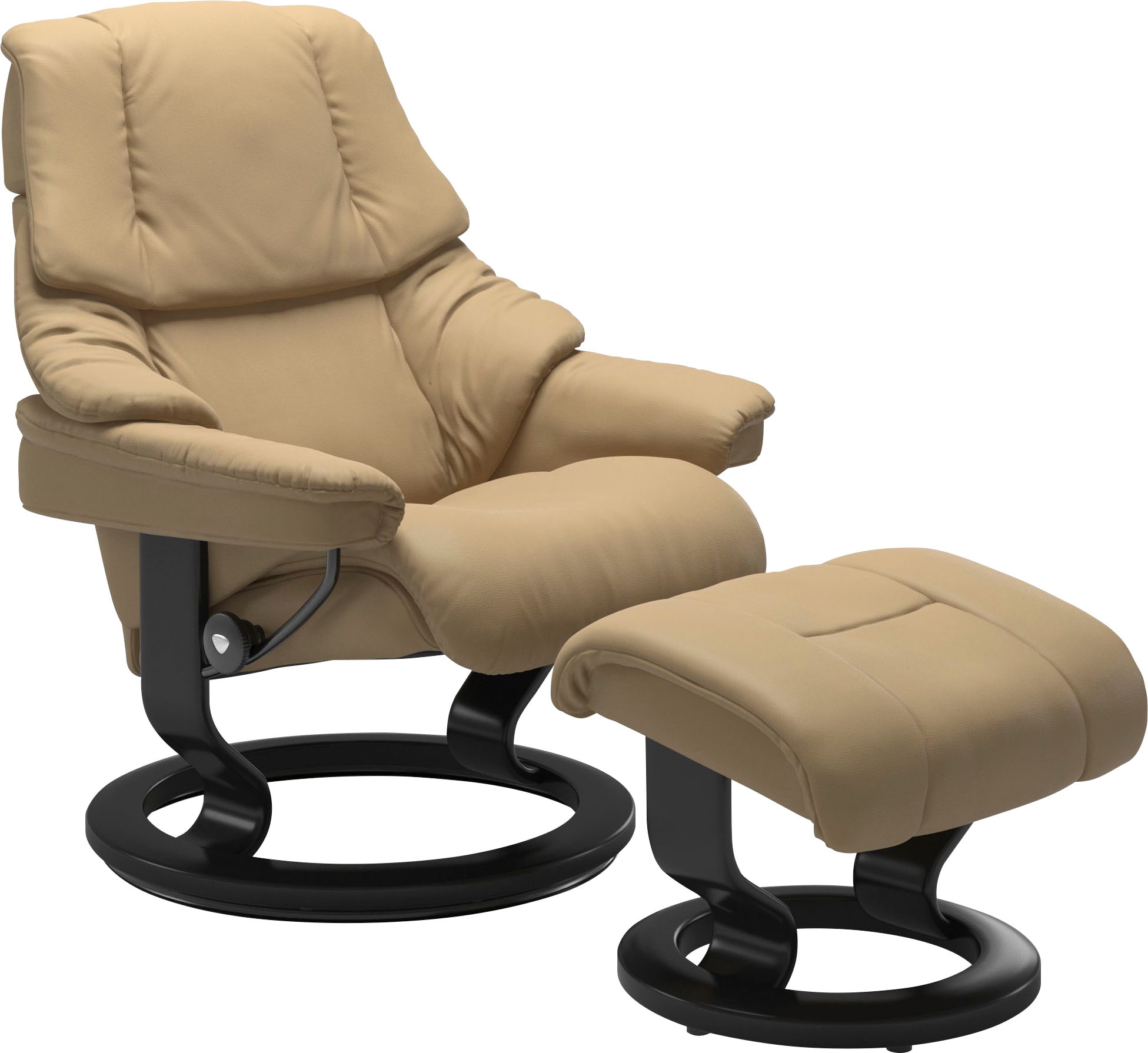 Stressless® Relaxsessel »Reno«, mit Classic Base, Größe S, M & L, Gestell Schwarz