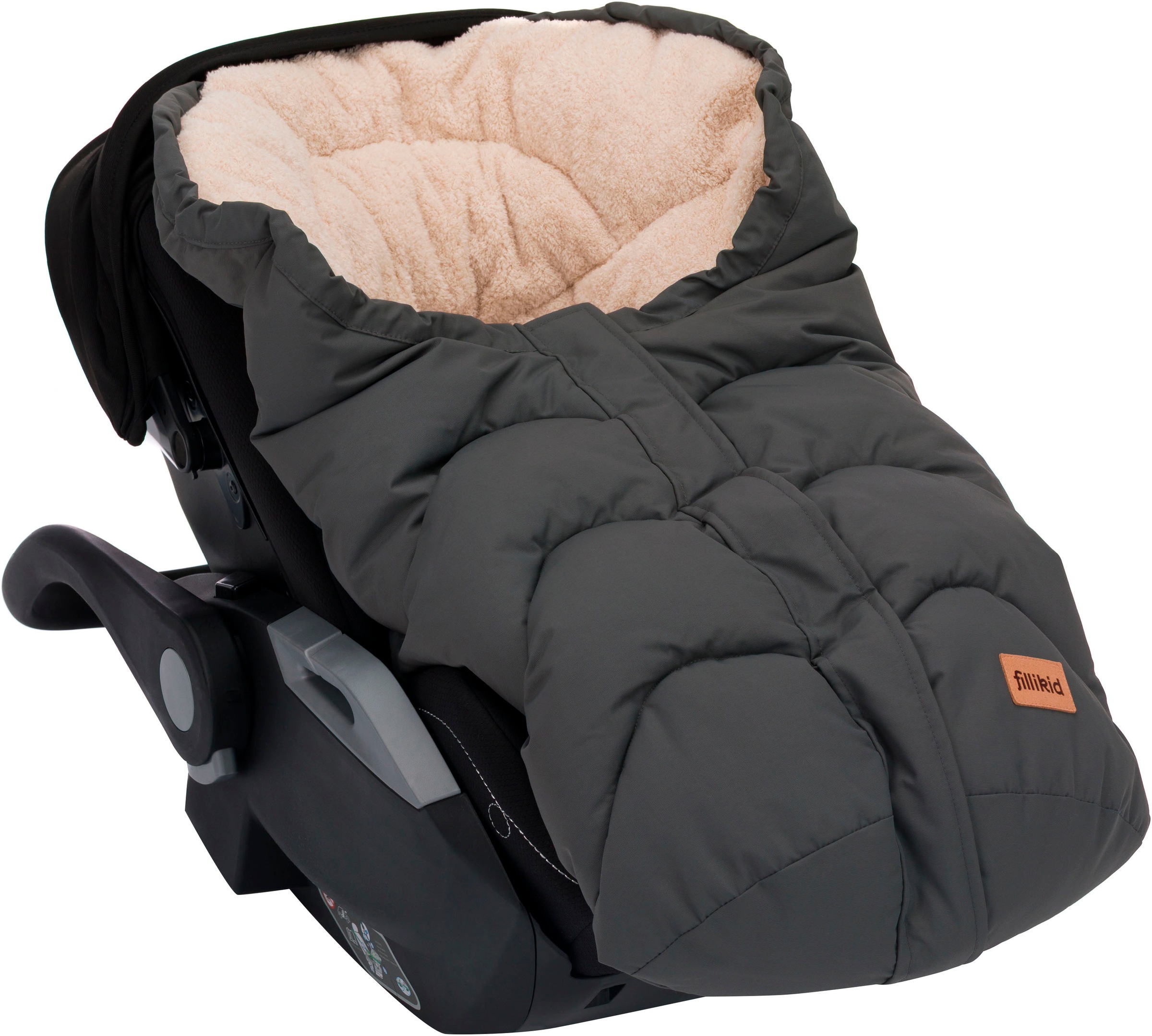 Fillikid Fußsack »Torre, Winterfußsack Gr. 0«, für Autositze Gr. 0 und Kinderwagen