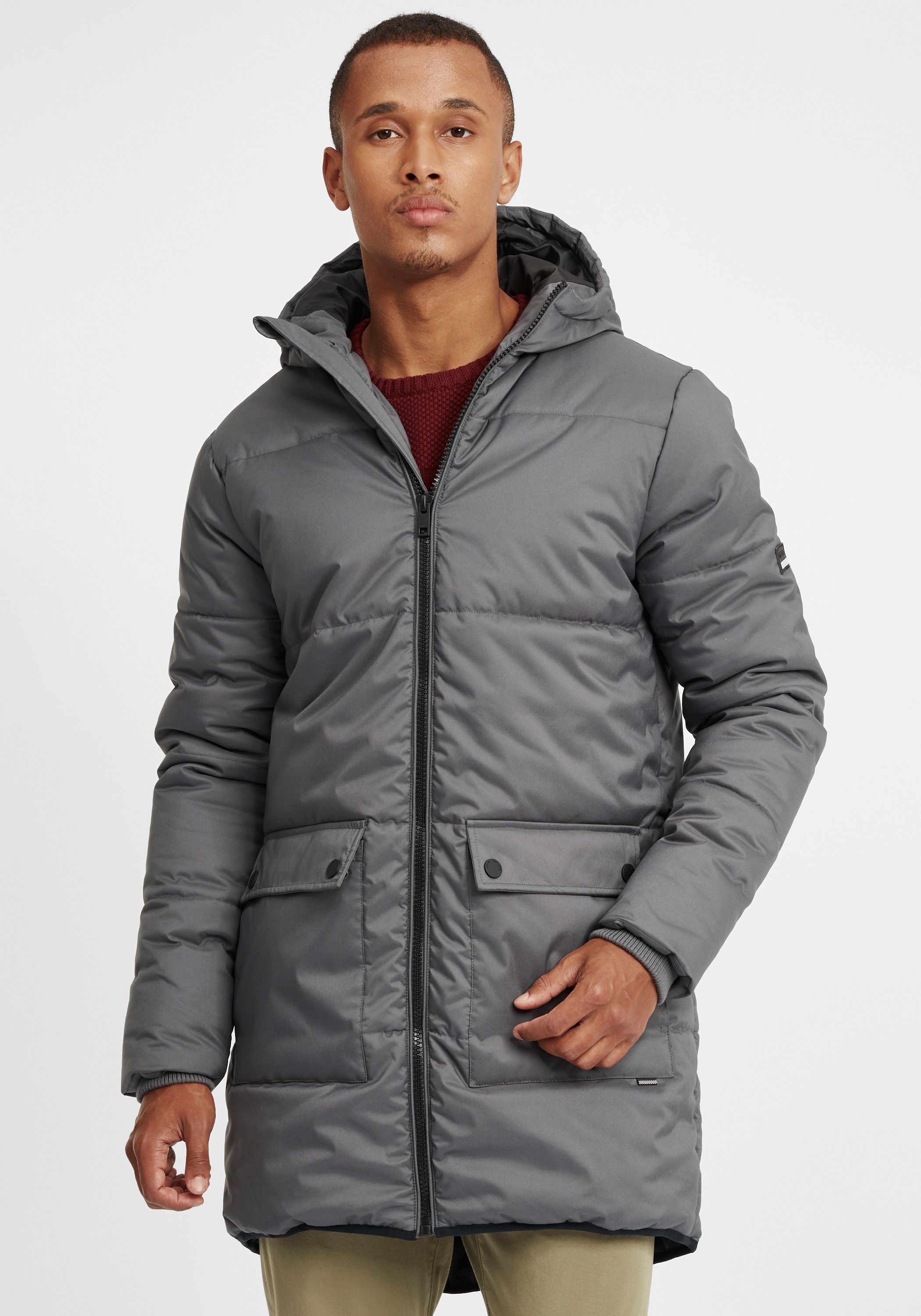 !Solid Langmantel »Parka SDAtong«