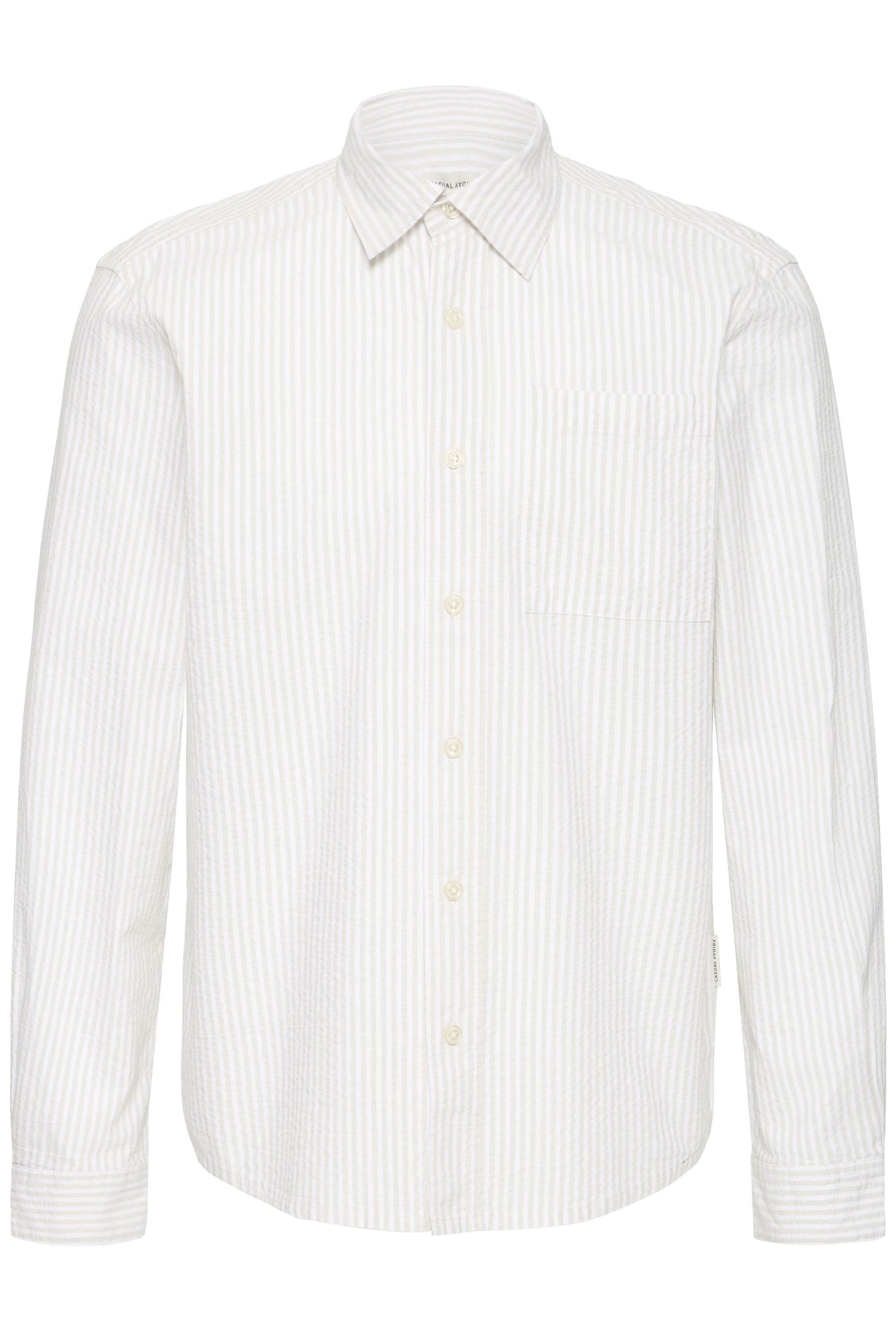 Casual Friday Langarmhemd »Langarmhemd CFJaevon Seersucker«