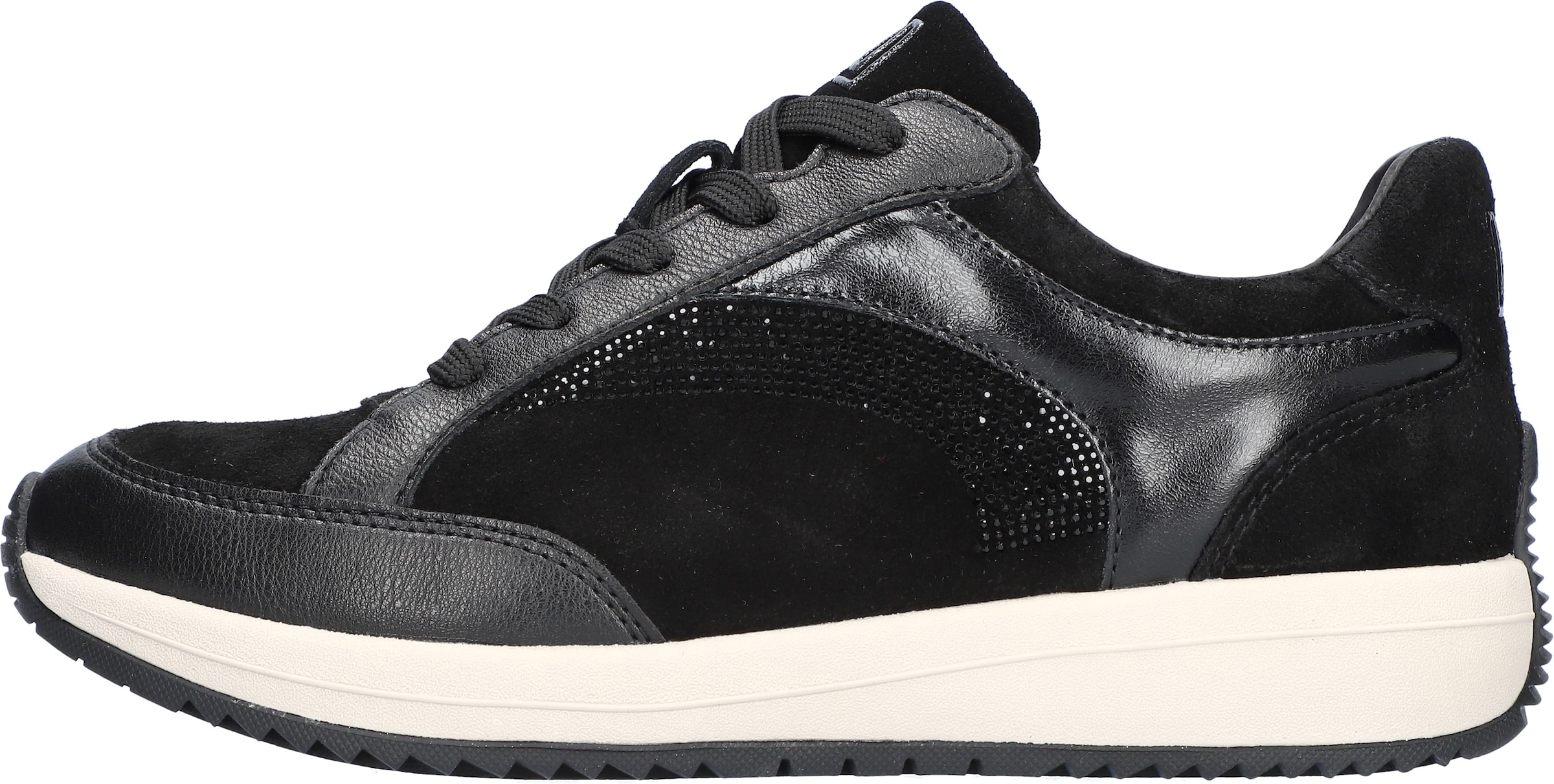 Waldläufer Sneaker »H-Belly«  Schnürschuh, Komfortschuh, Glitzersteine, in Bequemweite H