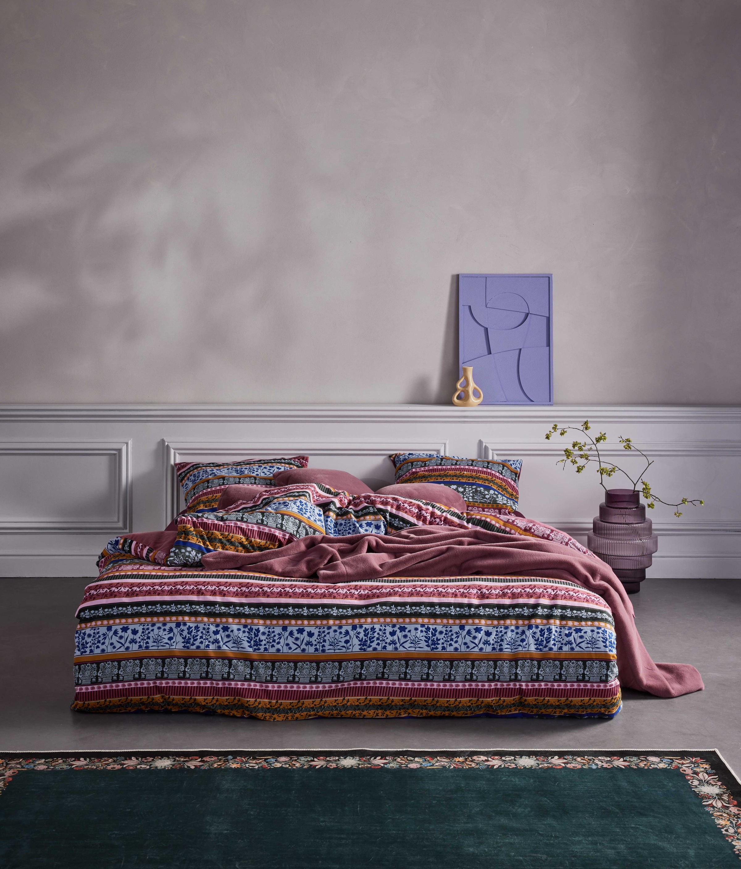 Essenza Wendebettwäsche »Lita, 100% Baumwollflanell« 2 Stk. tlg.