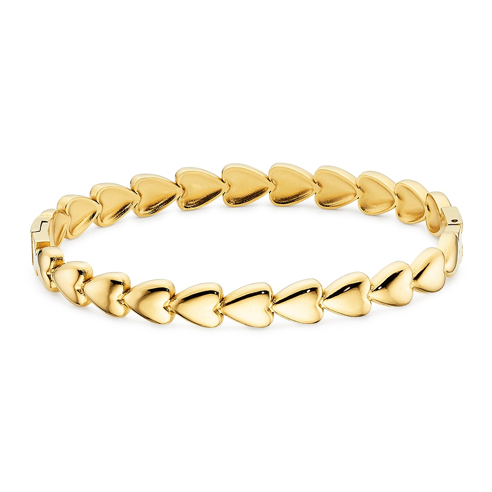 Aniston JEWELRY & WATCHES Edelstahlarmband »Schmuck Geschenk Armband mit Herzen«