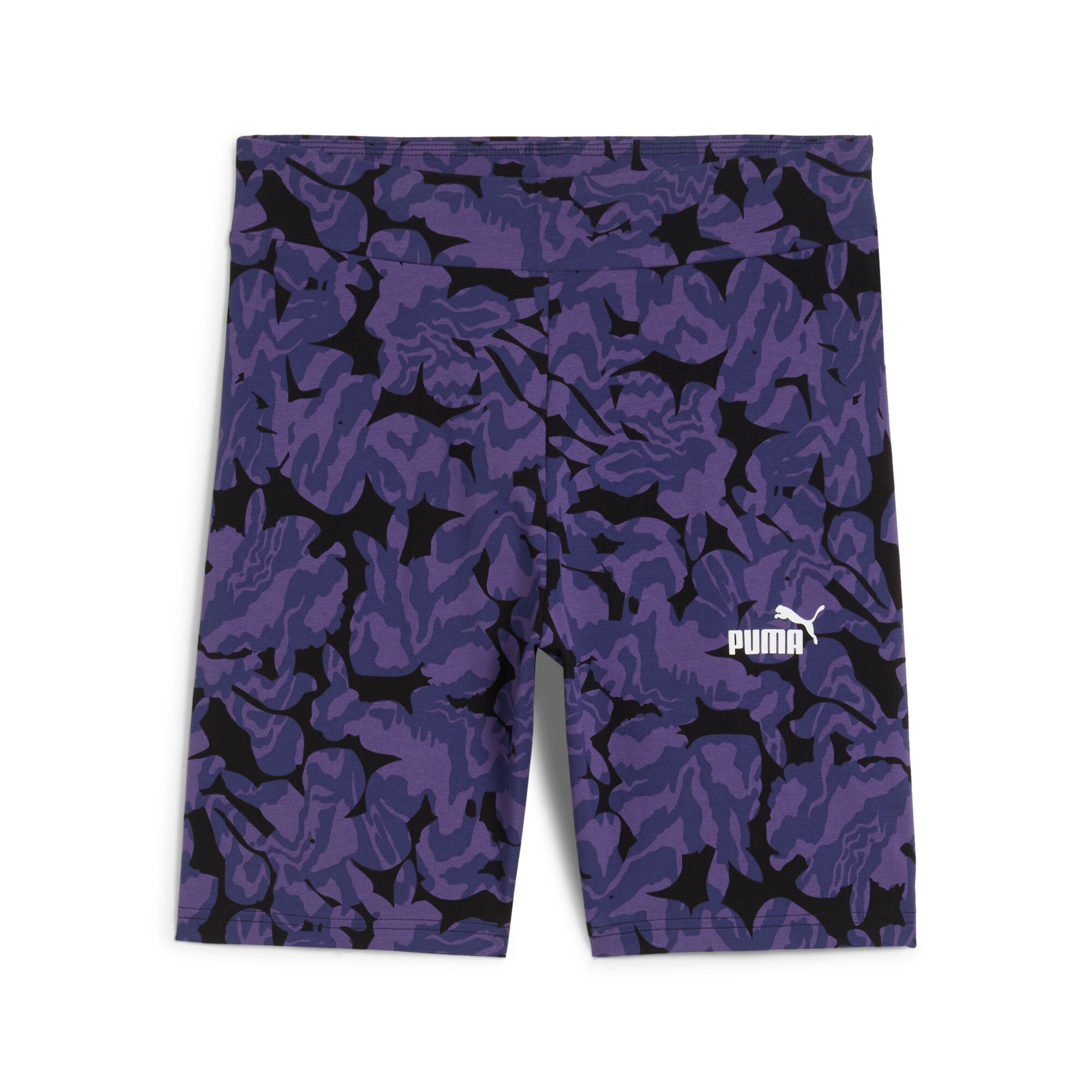 PUMA Leggings »ESS NATURE 2.0 HIGH-WAIST AOP SHORT LEGGINGS 7"«  mit grafischem Allover-Print, pflegeleicht, schmale Passform