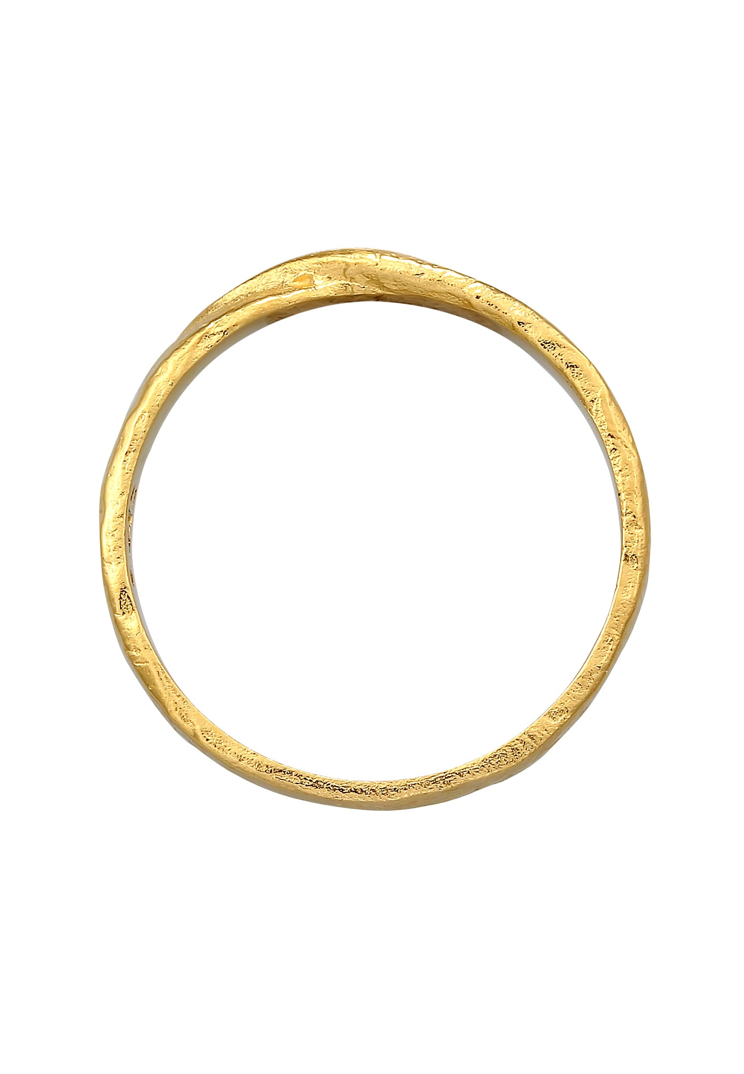 HAZE & GLORY Silberring »Ring Herren Bandring - Twisted 925 Silber«