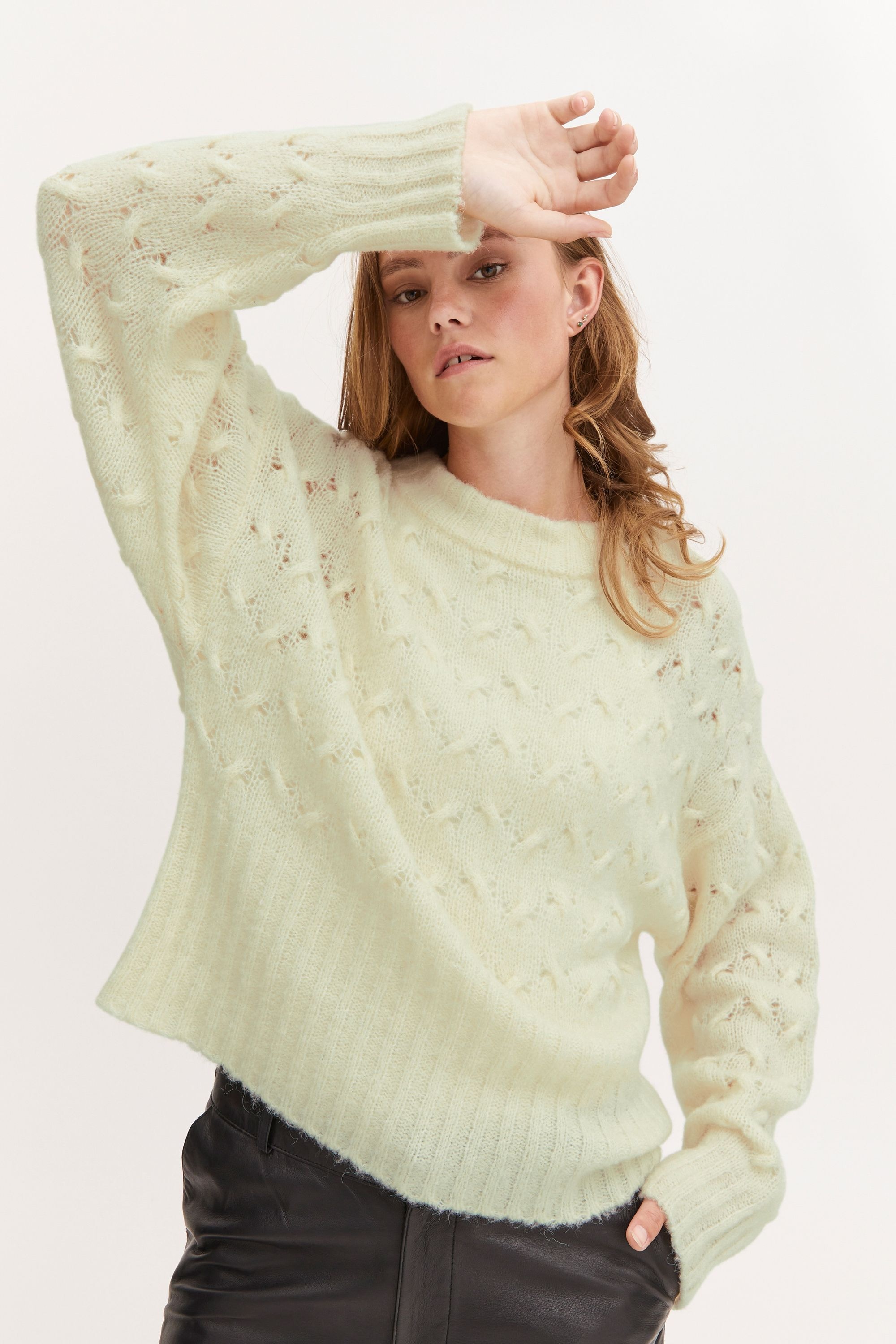 Pulz Jeans Strickfleece-Pullover »Strickpullover PZAstrid«