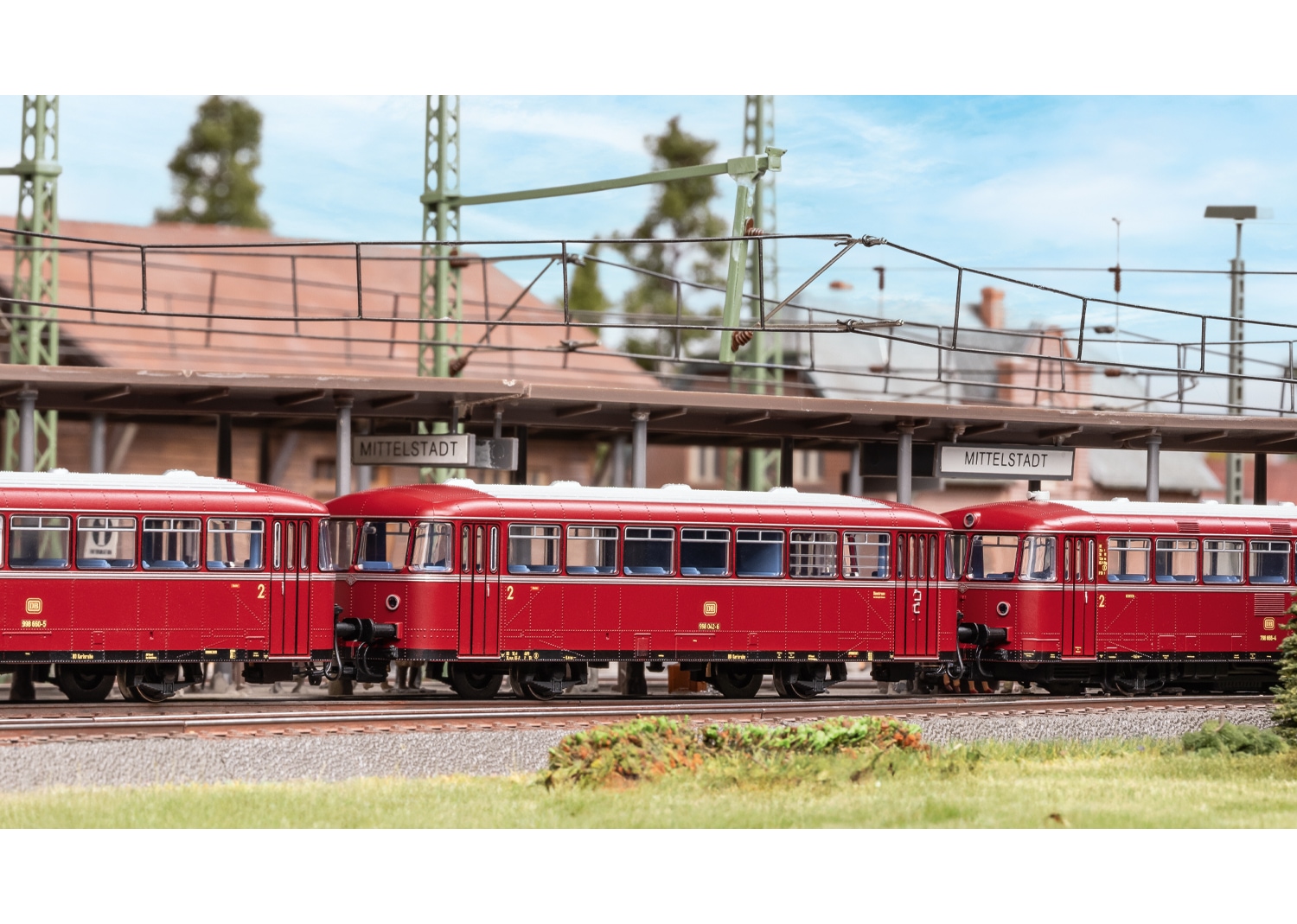 Märklin Güterwagen »Beiwagen BR 998 DB - 41981« mit Licht