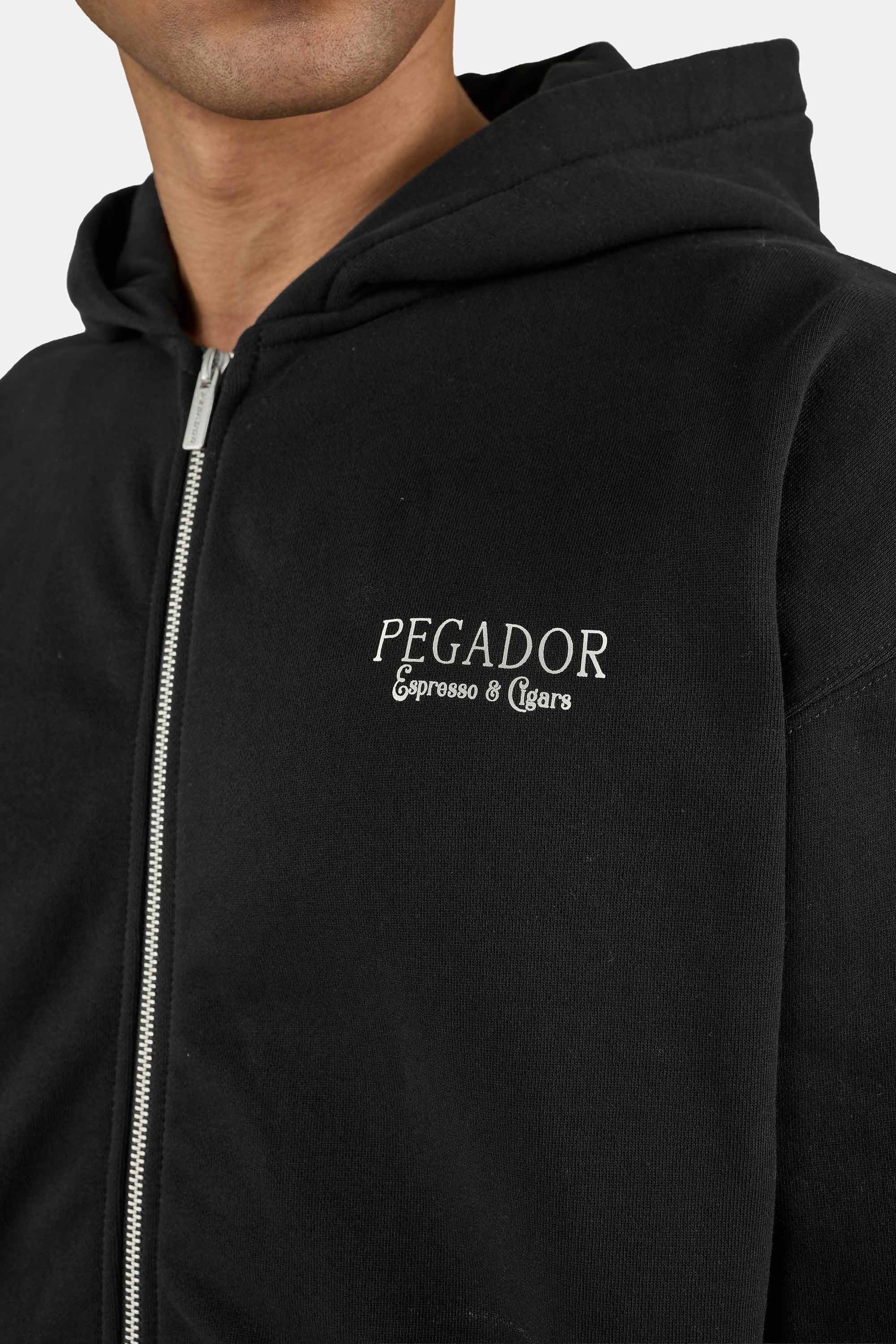 PEGADOR Kapuzensweatjacke »Dragor Oversized Sweat Jacket« Baumwollmischung, oversize