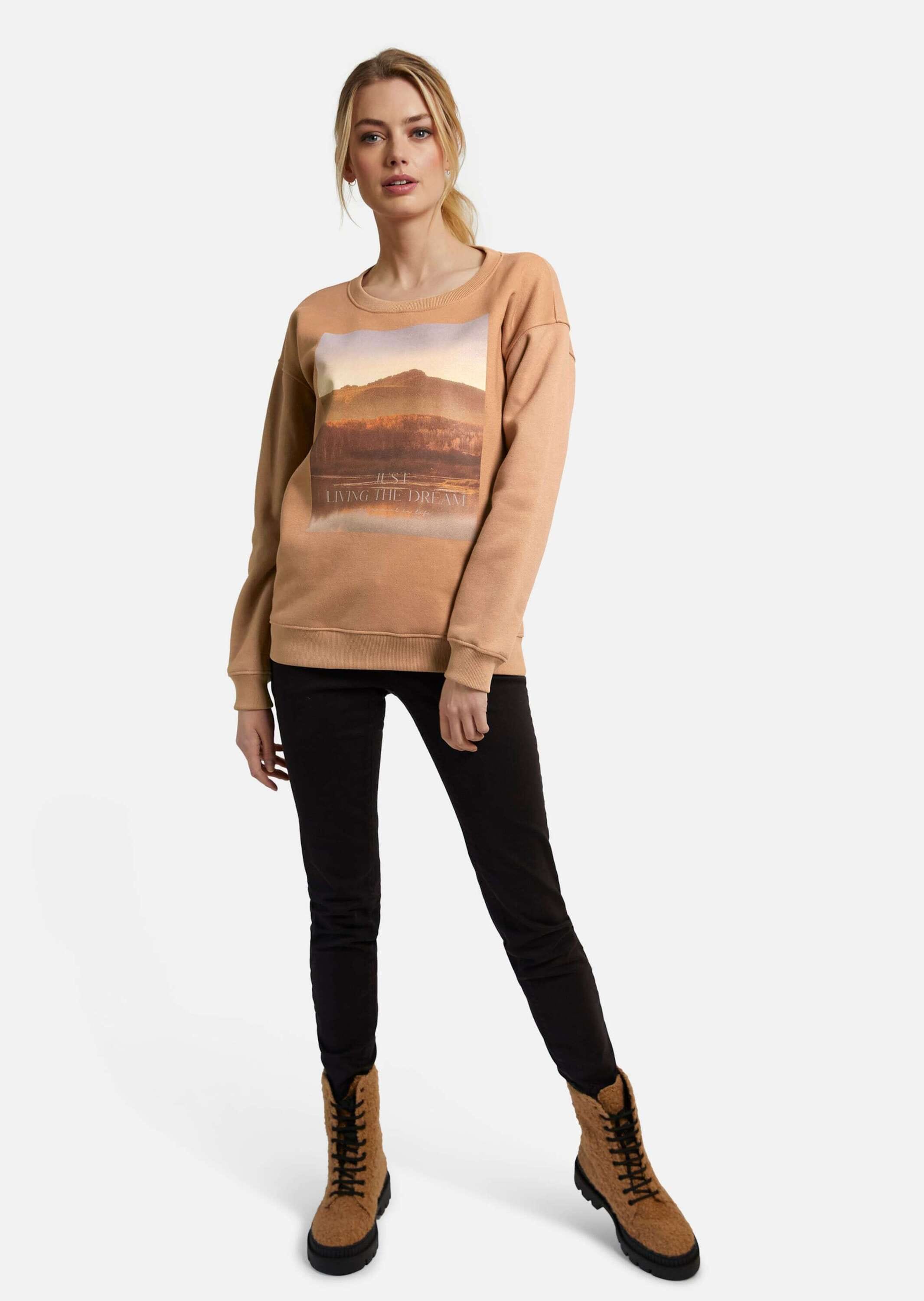 MADELEINE Langarmshirt »Sweatshirt Sweatshirt mit Landschafts-Print«