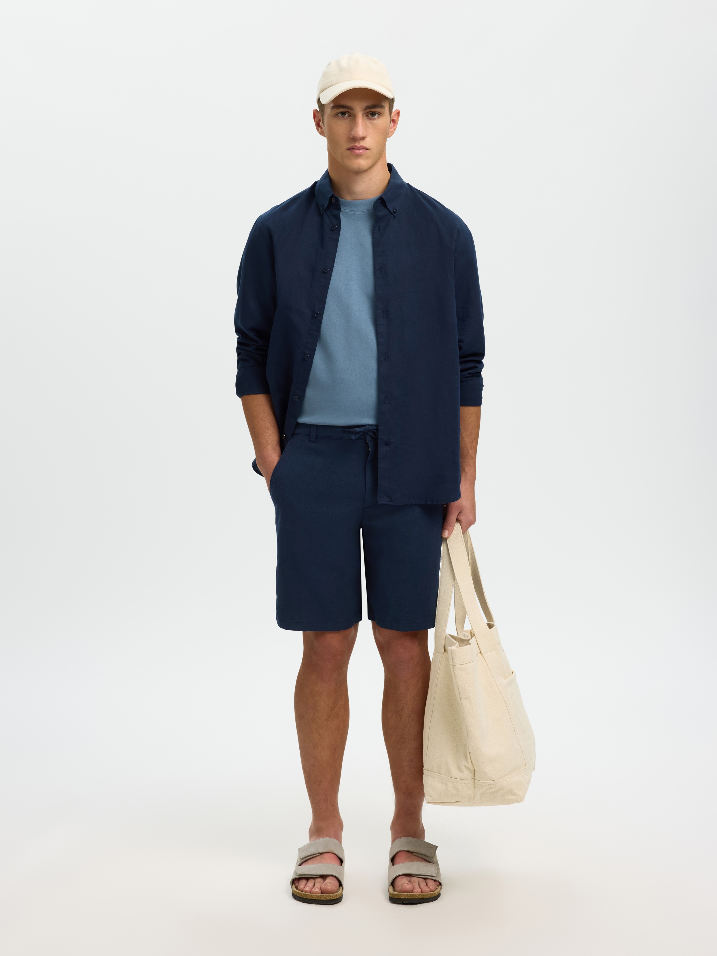 SELECTED HOMME Chinoshorts »SLHREGULAR-BRODY SUN SHORTS NOOS«