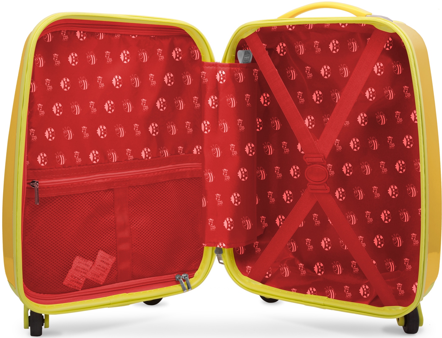 Hauptstadtkoffer Kinderkoffer »For Kids, Monster« 24 l 4 Rollen Kinderreisegepäck Handgepäck-Koffer Kinder-Trolley