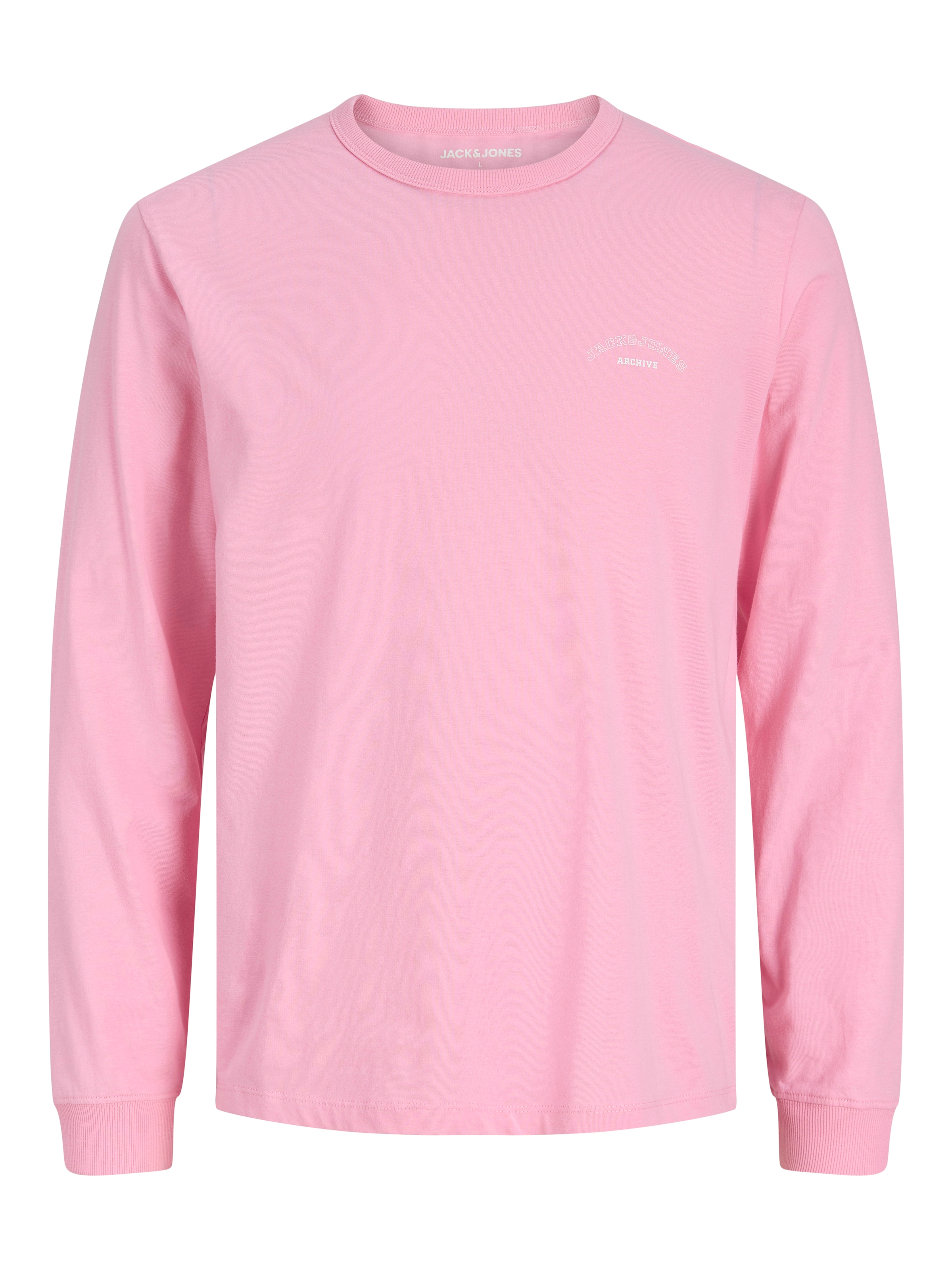 Jack & Jones Junior Langarmshirt »JJCOLLEGE LOGO TEE LS CREW 2PK MP JNR« Packung, 2 tlg.