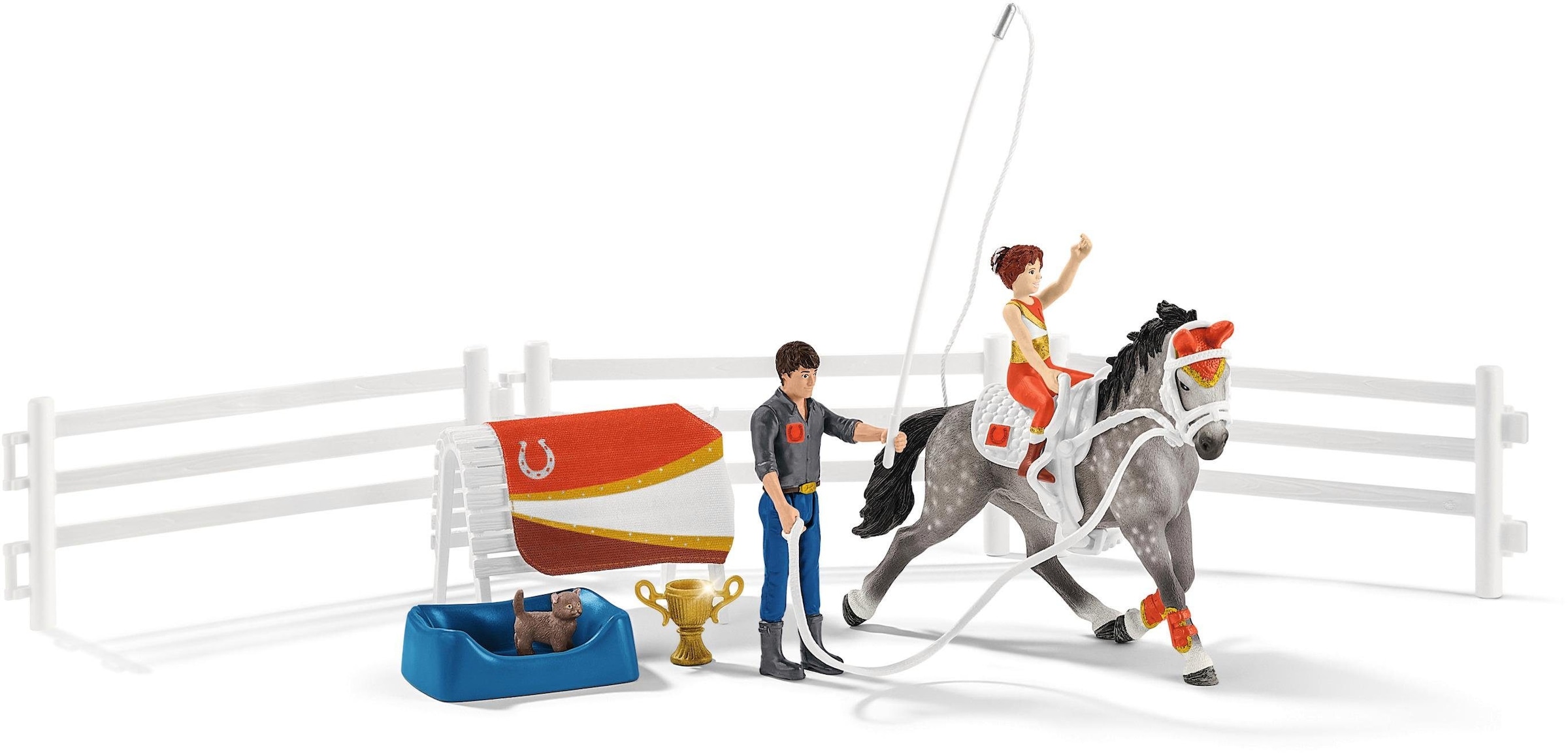 Spielfigur »HORSE CLUB, Mias Voltigier-Reitset (42443)«, (Set)