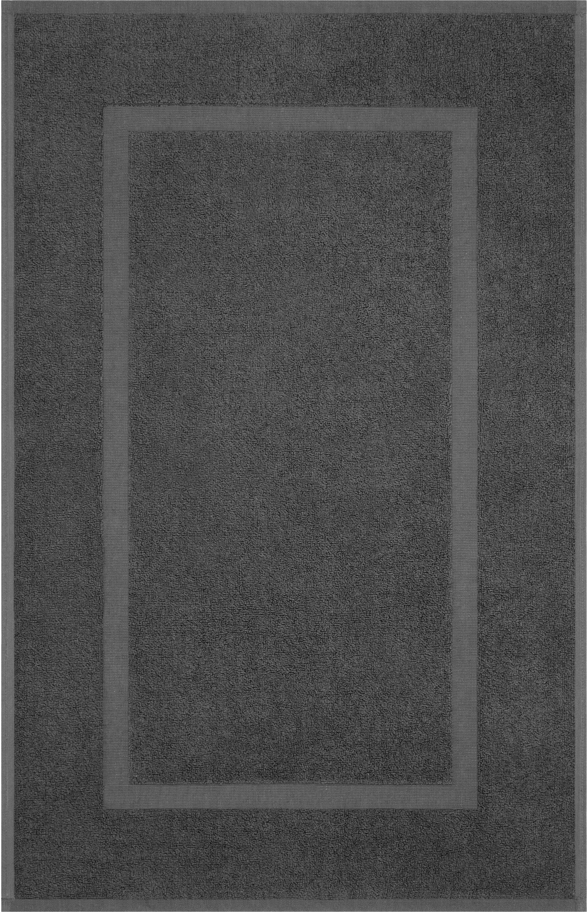 HAMMETEX Badematte »Hotelmatte, Duschvorleger« Höhe 5 mm rutschhemmend beschichtet beidseitig nutzbar 2-teiliges Set, einfarbig, 100% Baumwolle