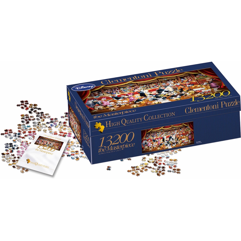 Clementoni® Puzzle »Panorama High Quality Collection, Disney Orchester«