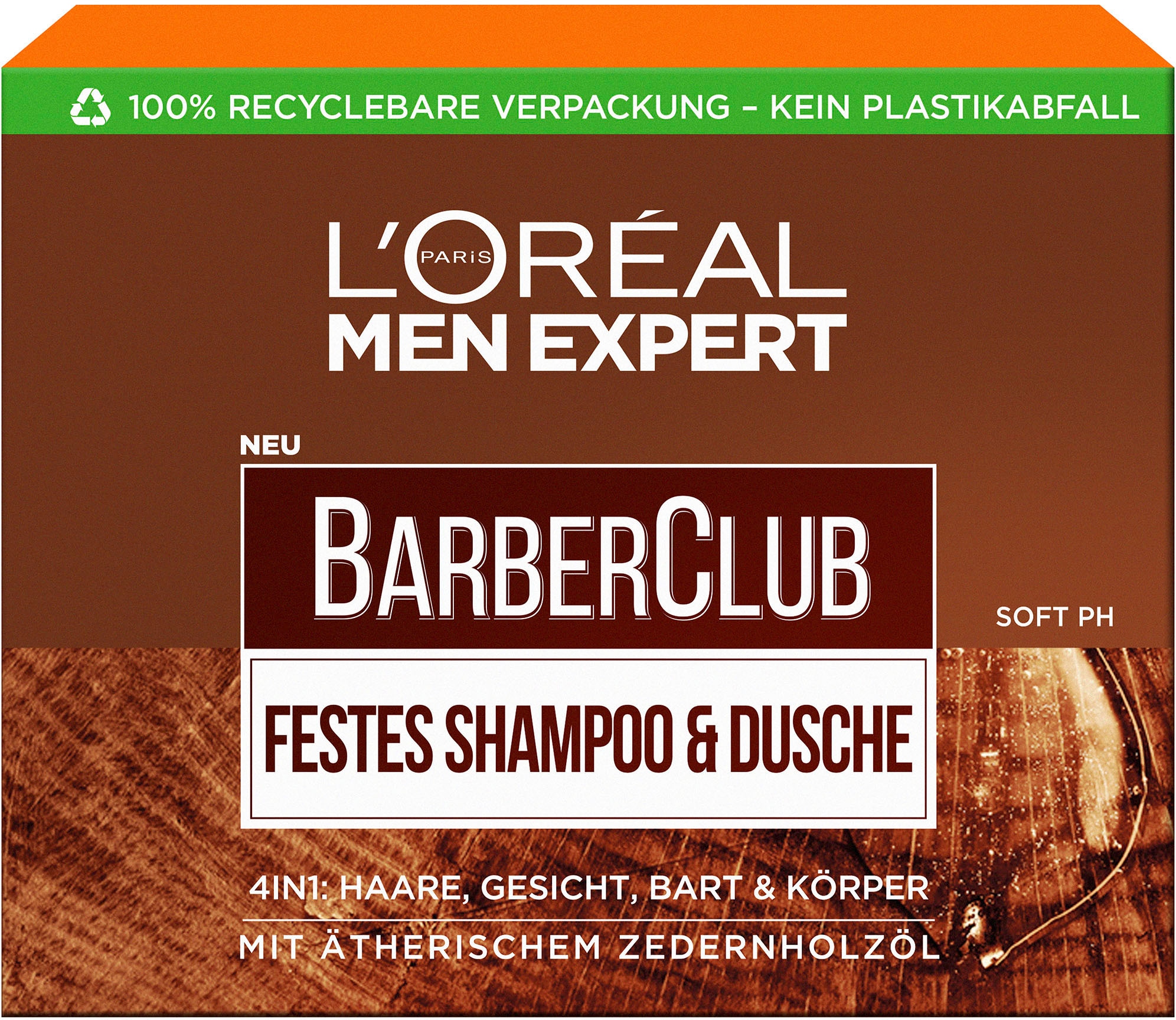 Festes Haarshampoo »Barber Club«