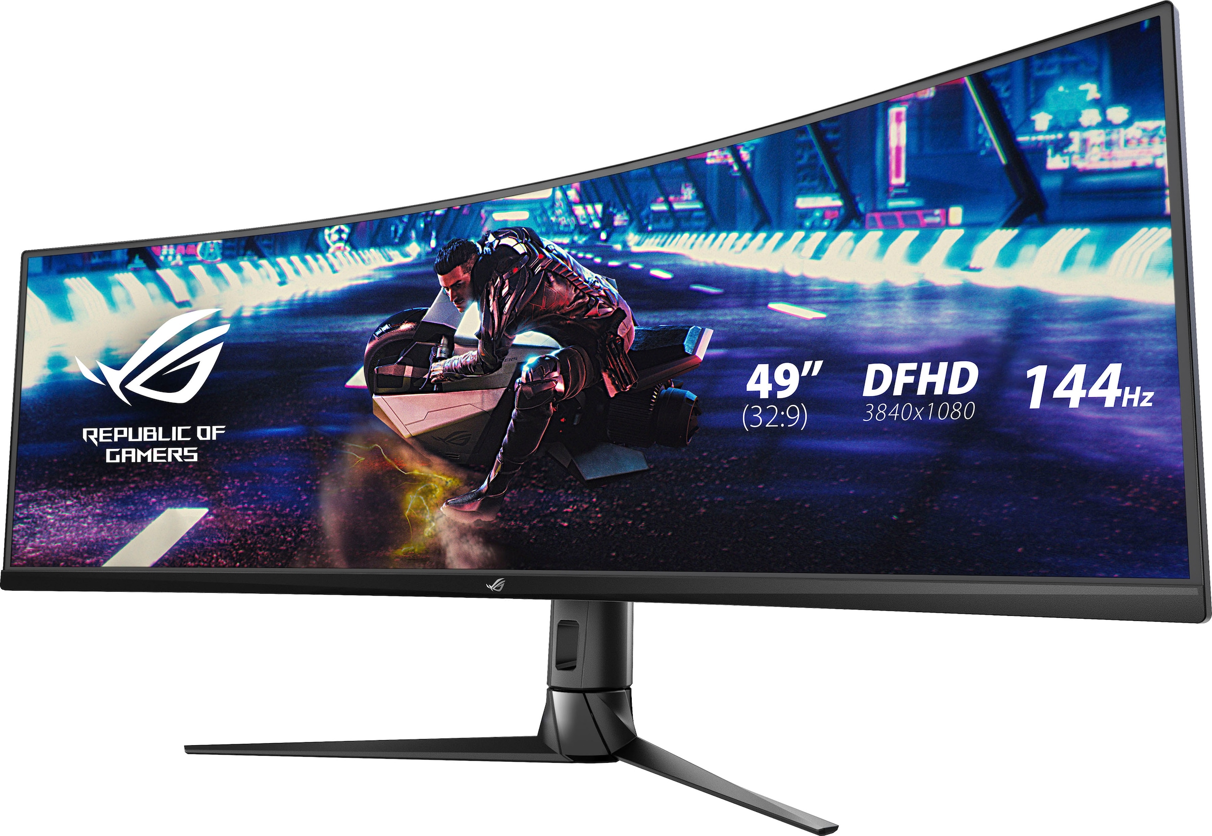 Asus Gaming-Monitor »XG49VQ«, 125 cm/49 Zoll, 3840 x 1080 px, UWFHD, 4 ms Reaktionszeit, 144 Hz