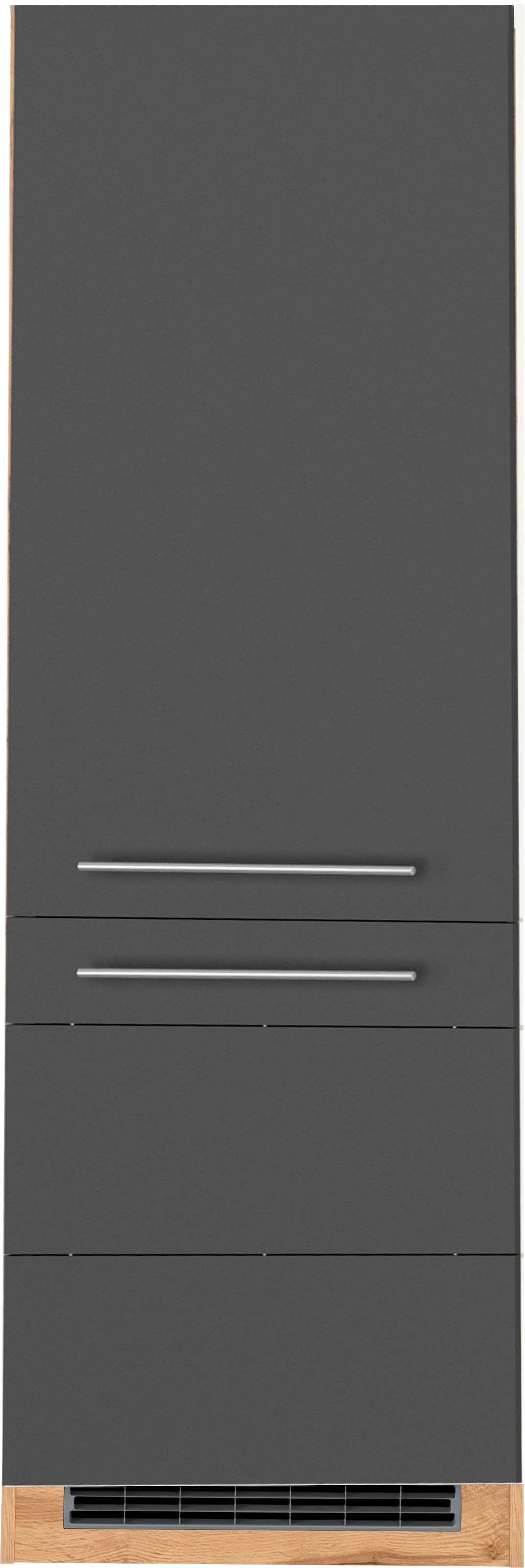 Kochstation Kühlumbauschrank »KS-Wien«, 60 cm breit, 200 cm hoch, geeignet für Einbau-Kühlgefrierkombination