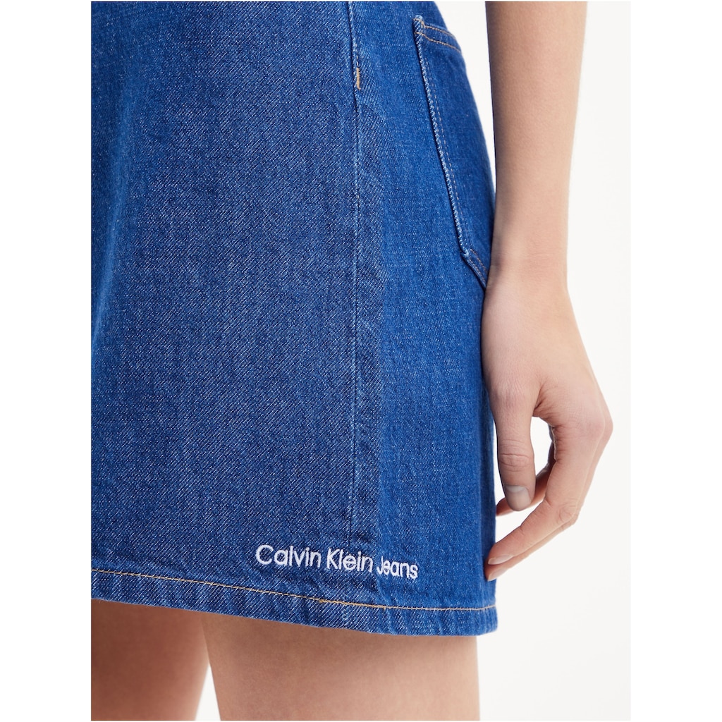 Calvin Klein Jeans Jeansrock »HIGH RISE MINI SKIRT«, in A-Linie