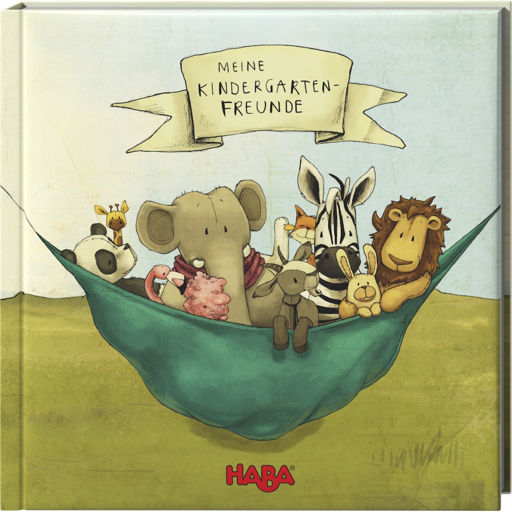 Haba Buch »Freundebuch Löwe Udo Meine Kindergarten-Freunde«