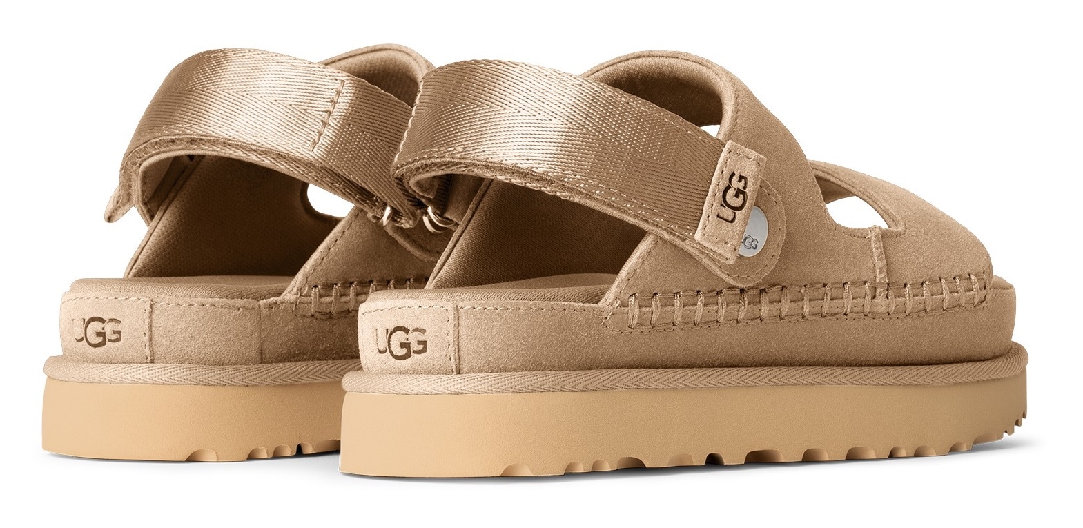UGG Plateausandale »GOLDENSTAR GLIDE«, Clog, Mule, Sommerschuh mit weichem Fußbett