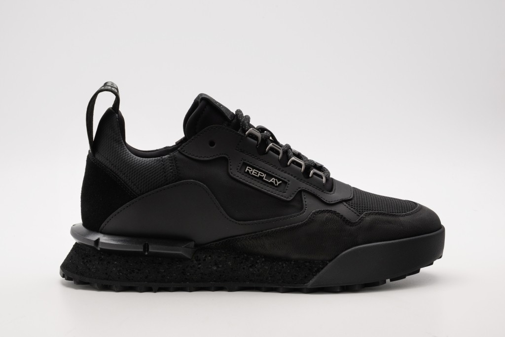 Replay Sneaker »FIELD MOD D«  Schnürschuh, Freizeitsneaker mit Anziehlasche