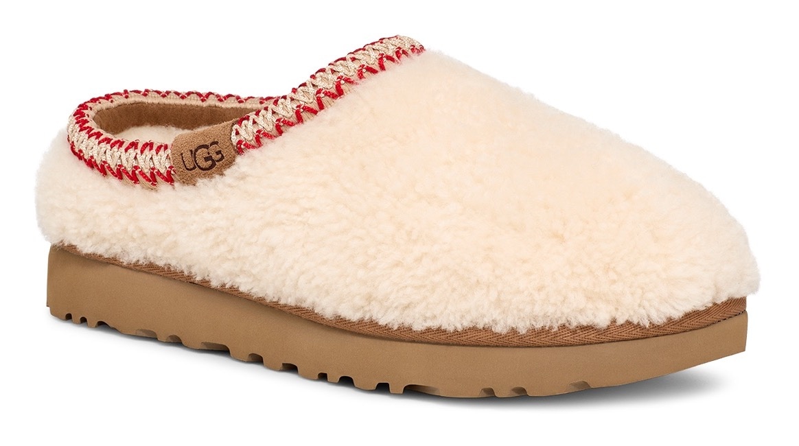 Hausschuh »TASMAN MAXI CURLY«, Clog, Pantoffel, Mule mit gepolstertem Fußbett