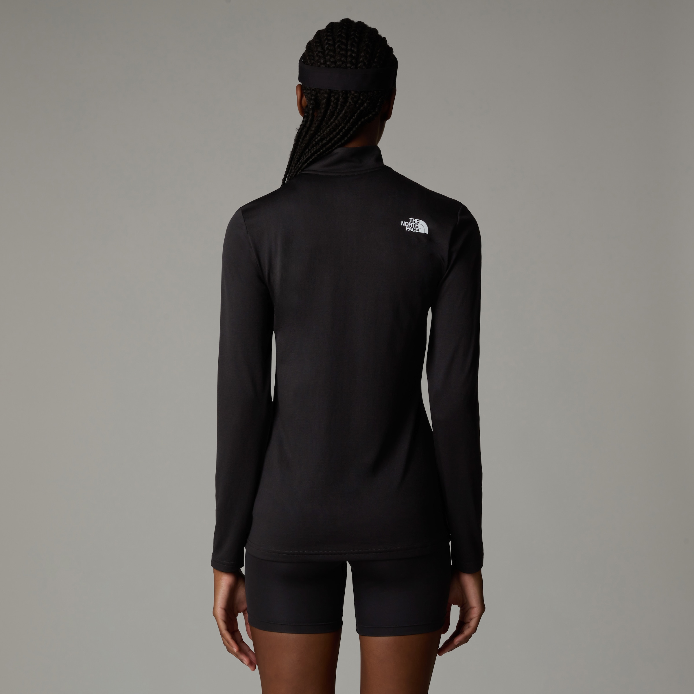 The North Face Funktionsshirt »Flex Slim Langarm-Top mit 1/4-langem RV für Damen«, (1 tlg.)