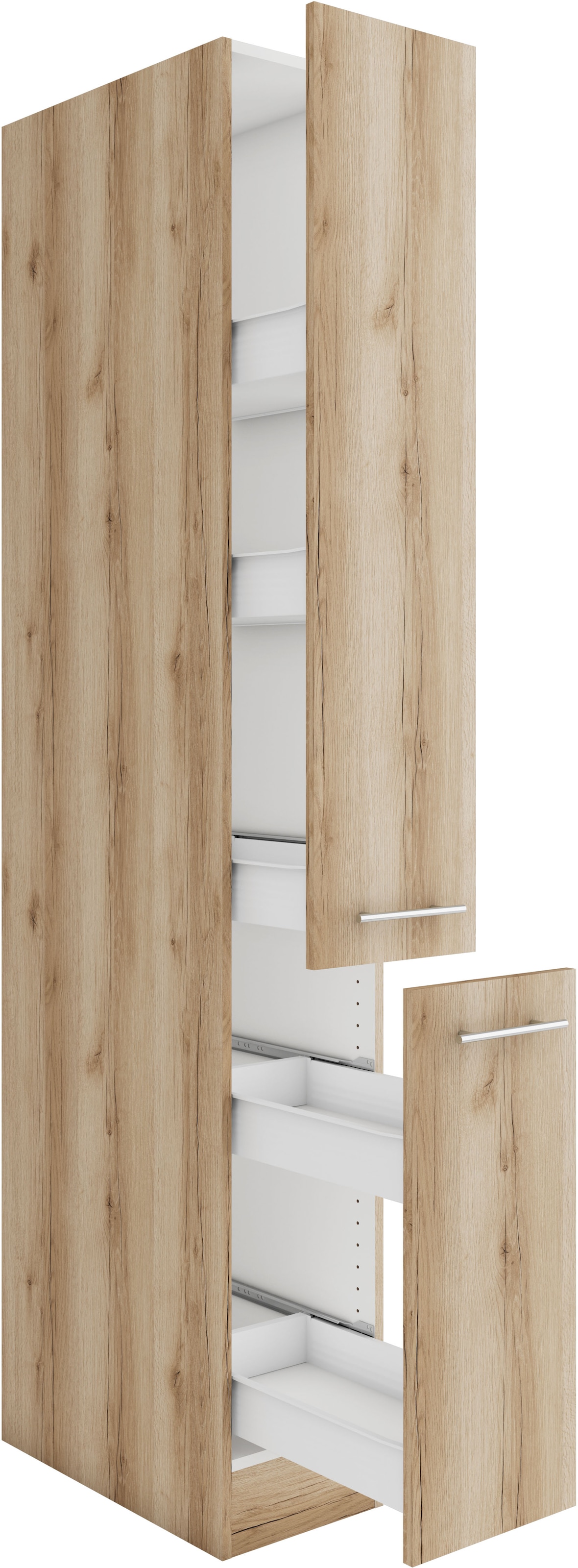 OPTIFIT Apothekerschrank »Bella«, Breite 30 cm, Höhe 206,8 cm, 2 Auszüge