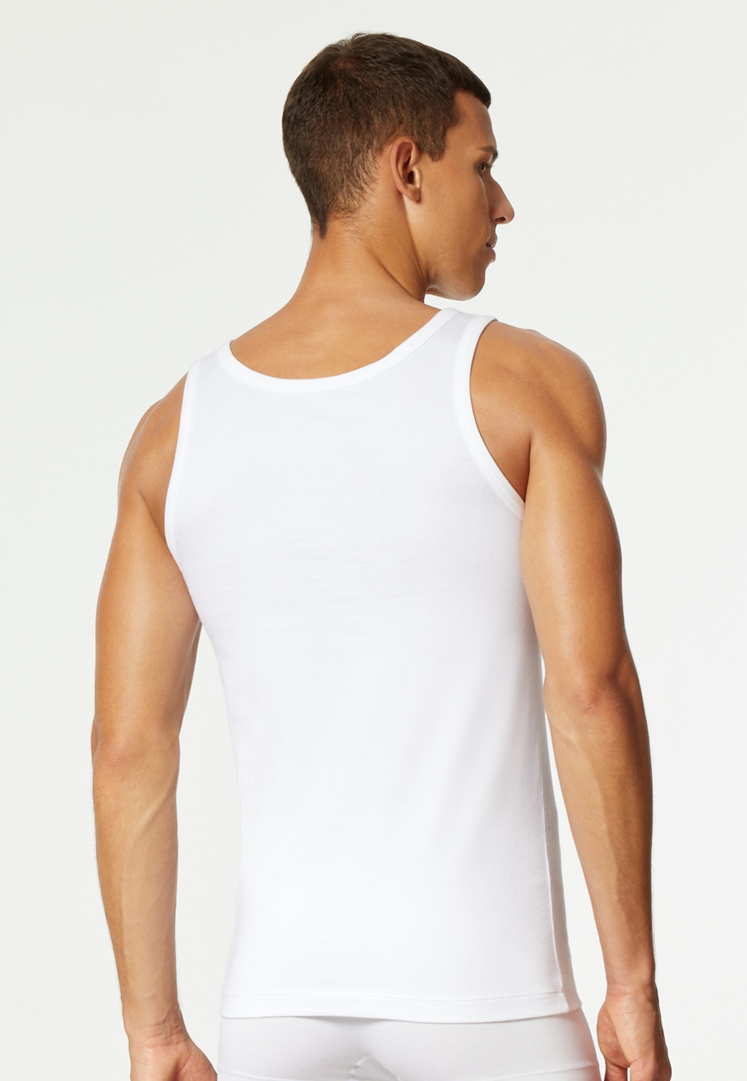 uncover by SCHIESSER Unterhemd »UNCOVER Cotton«, (2er Pack), Rundhals, elastisch, Cotton-Mix, Multipack