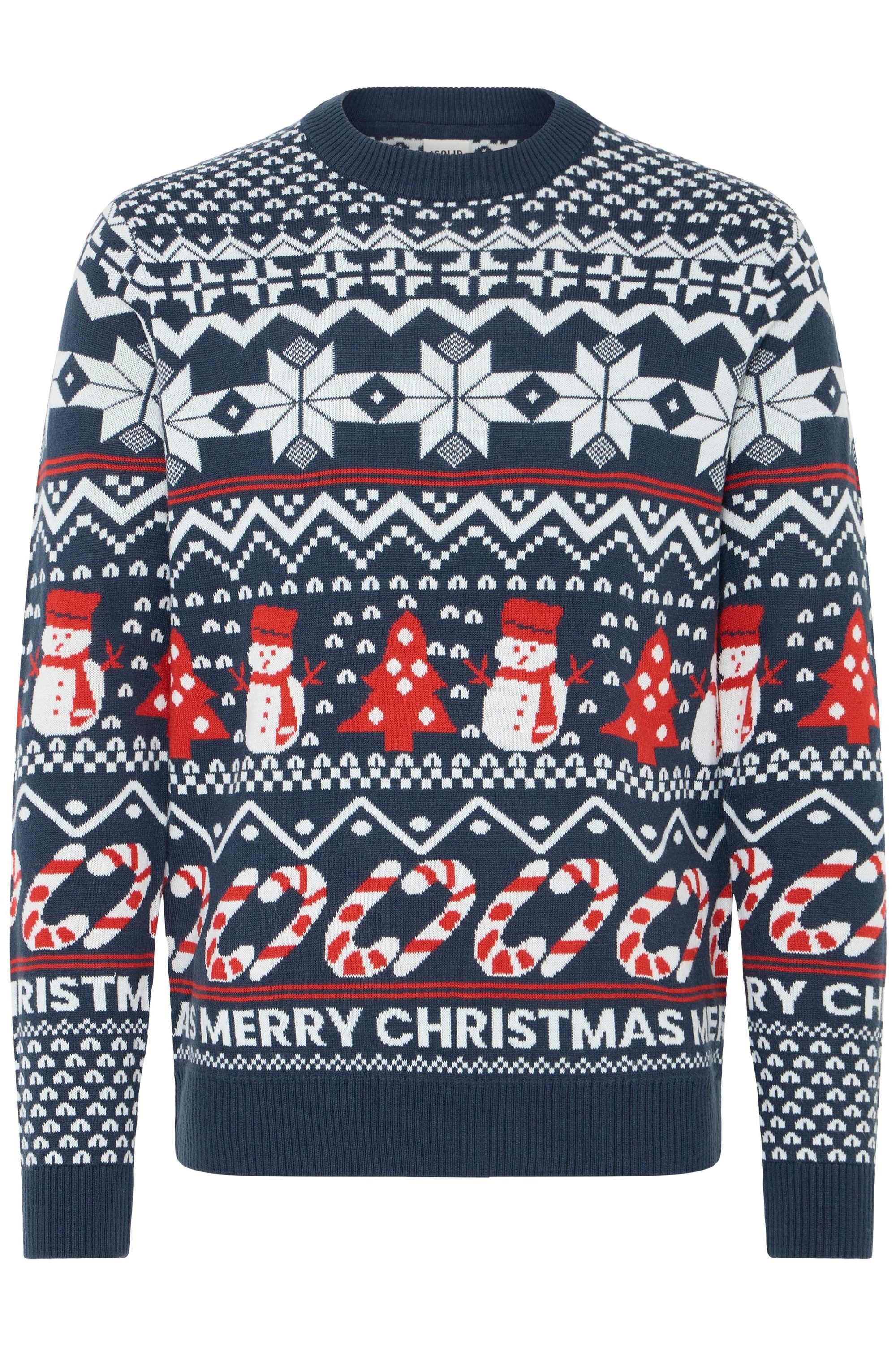 !Solid Strickfleece-Pullover »Strickpullover SDPAJA«