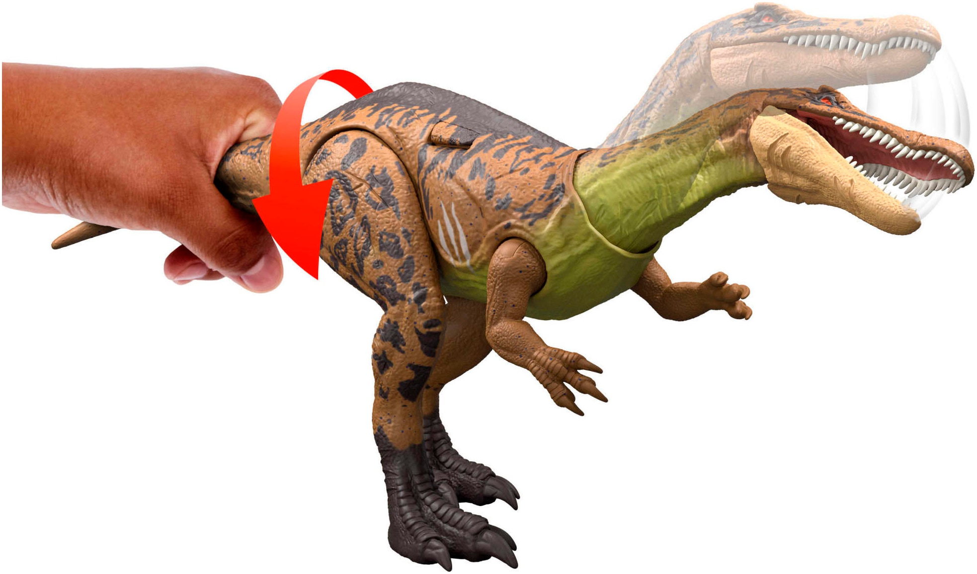 Mattel® Actionfigur »Jurassic World Gigantic Trackers Suchiomimus«, mit Funktion