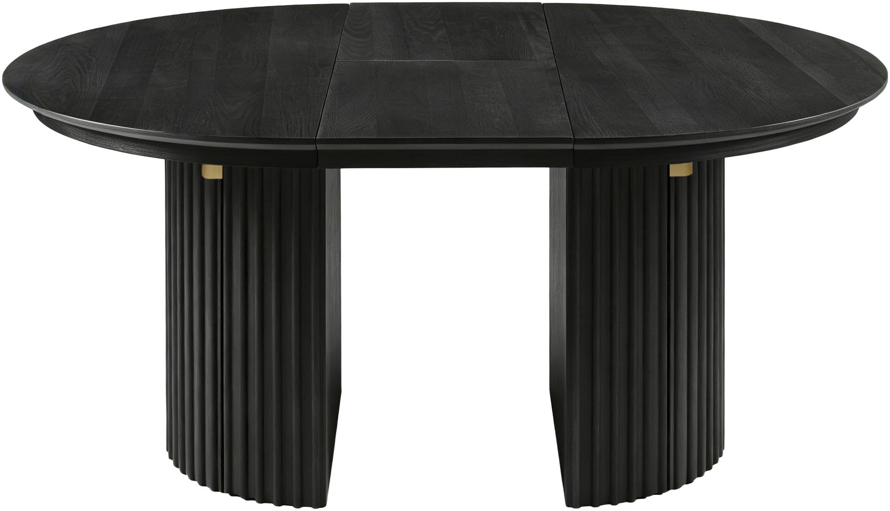 OTTO home Esstisch »Clozie« Design-Esstisch in Schwarz mit cleverem Stauraum & Ausziehfunktion