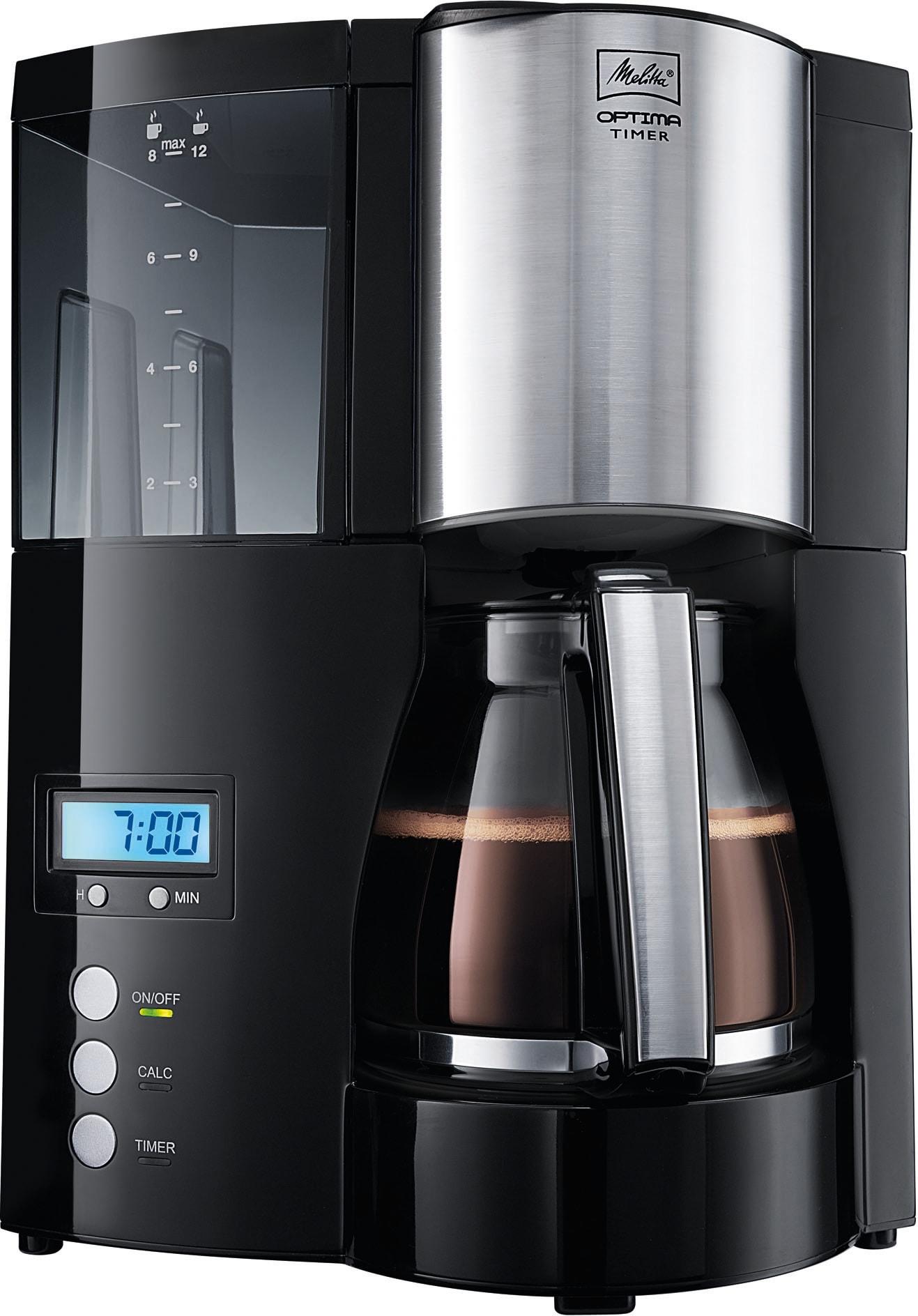 Melitta Filterkaffeemaschine »Optima Timer 100801«, 1 l Kaffeekanne,  Papierfilter, 102 jetzt bei OTTO