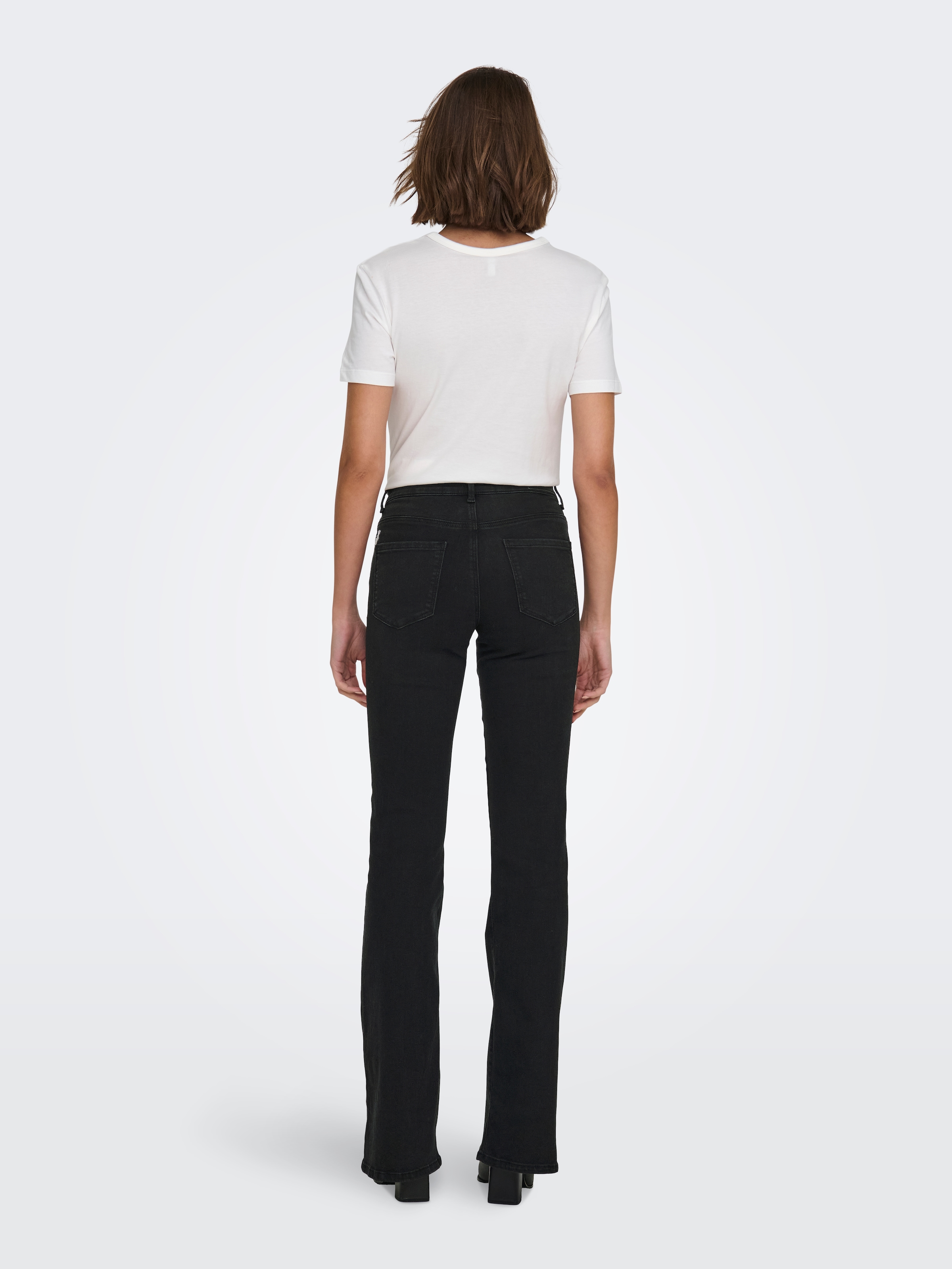 ONLY Bootcut-Jeans »ONLLUSH MW RETRO FLARED DNM«