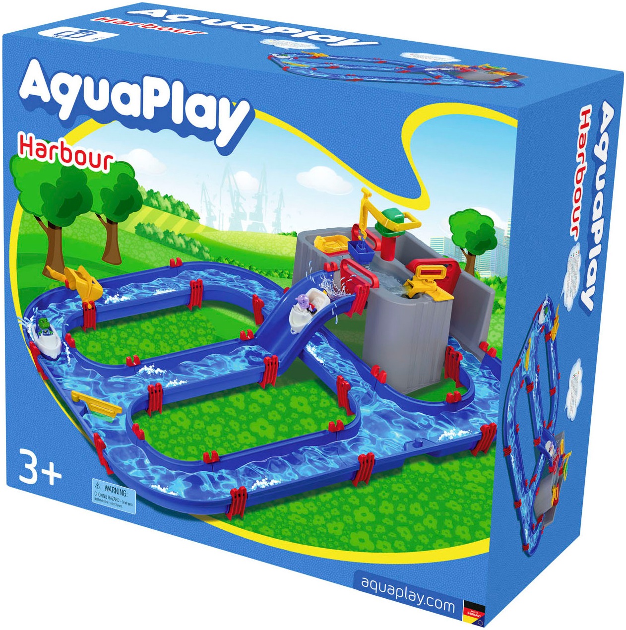 Aquaplay Wasserbahn »AquaPlay Harbour«, Made in Germany