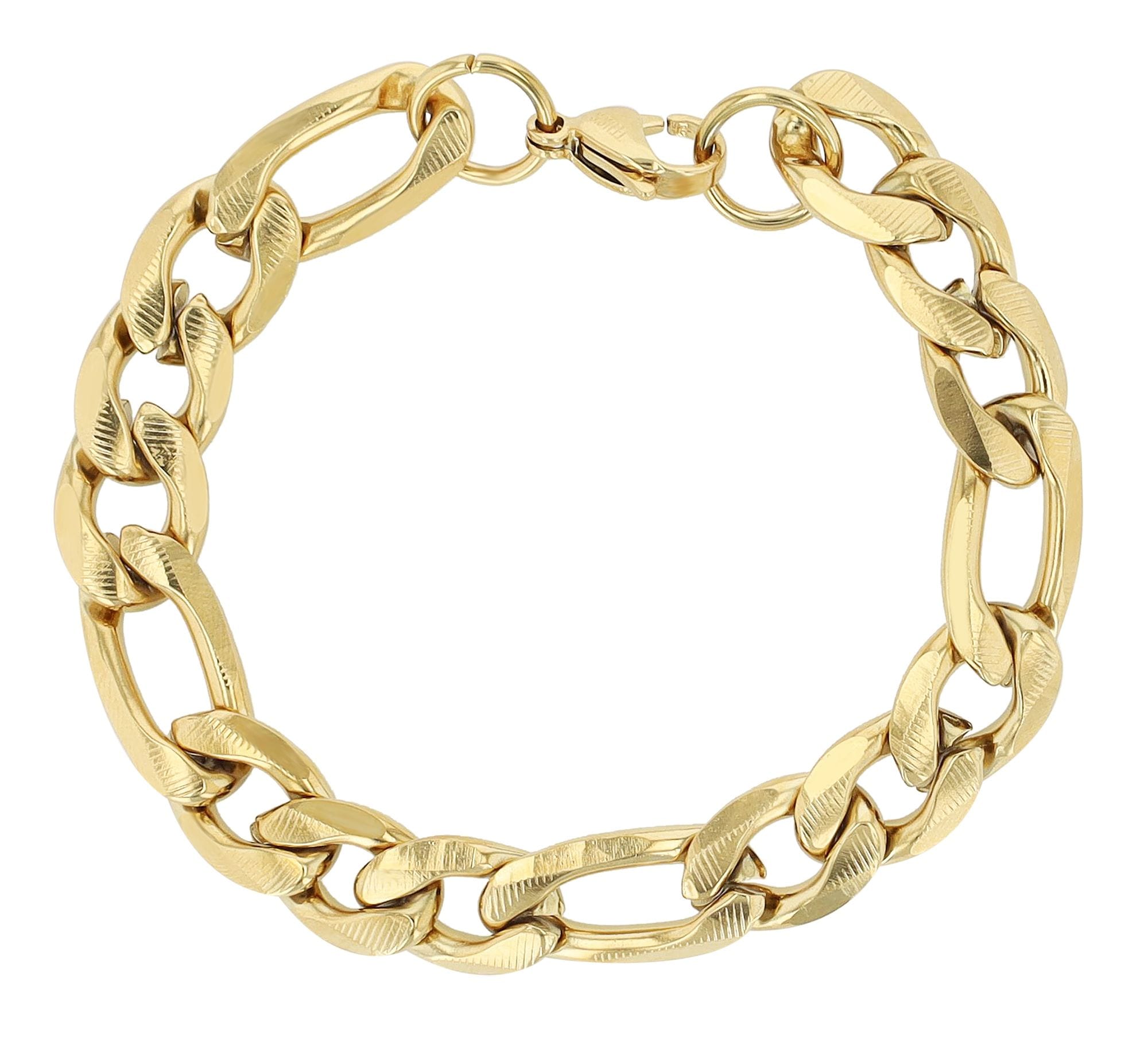 Adelia´s Armband »Unisex Armband aus Edelstahl 21 cm«