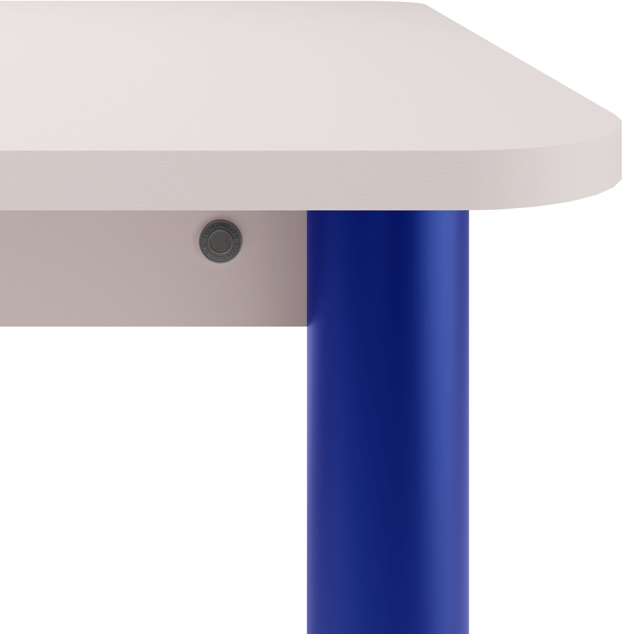 TOM TAILOR HOME Esstisch »COLOR TABLE«, (1 St.), Esstisch, 4-Fuß, 3 Größen, 3 Dekorfarben, 4 Fußfarben, ABS-Kante