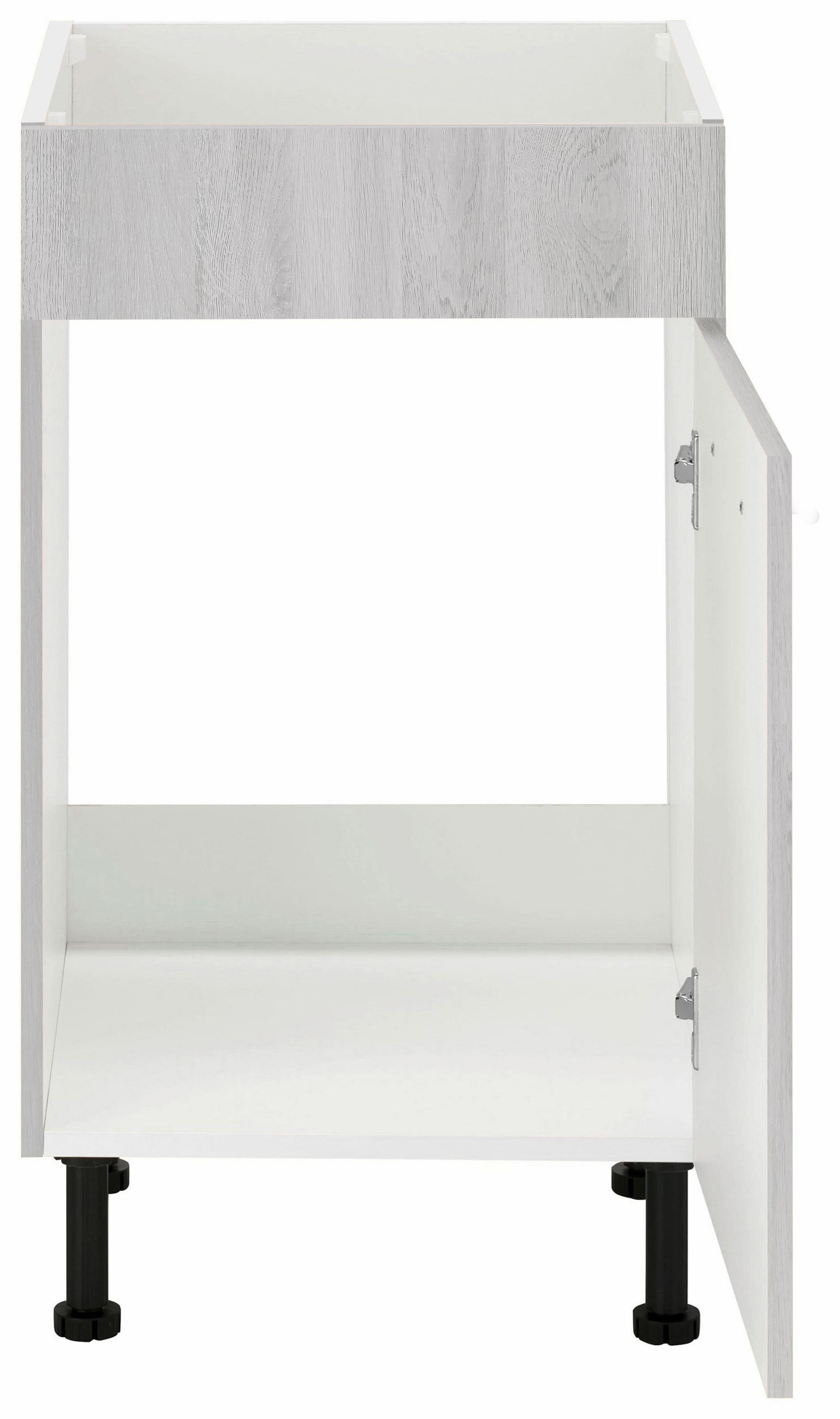 wiho Küchen Spülenschrank »Nisos« 50 cm breit, mit verstellbaren Füßen, ohne Arbeitsplatte