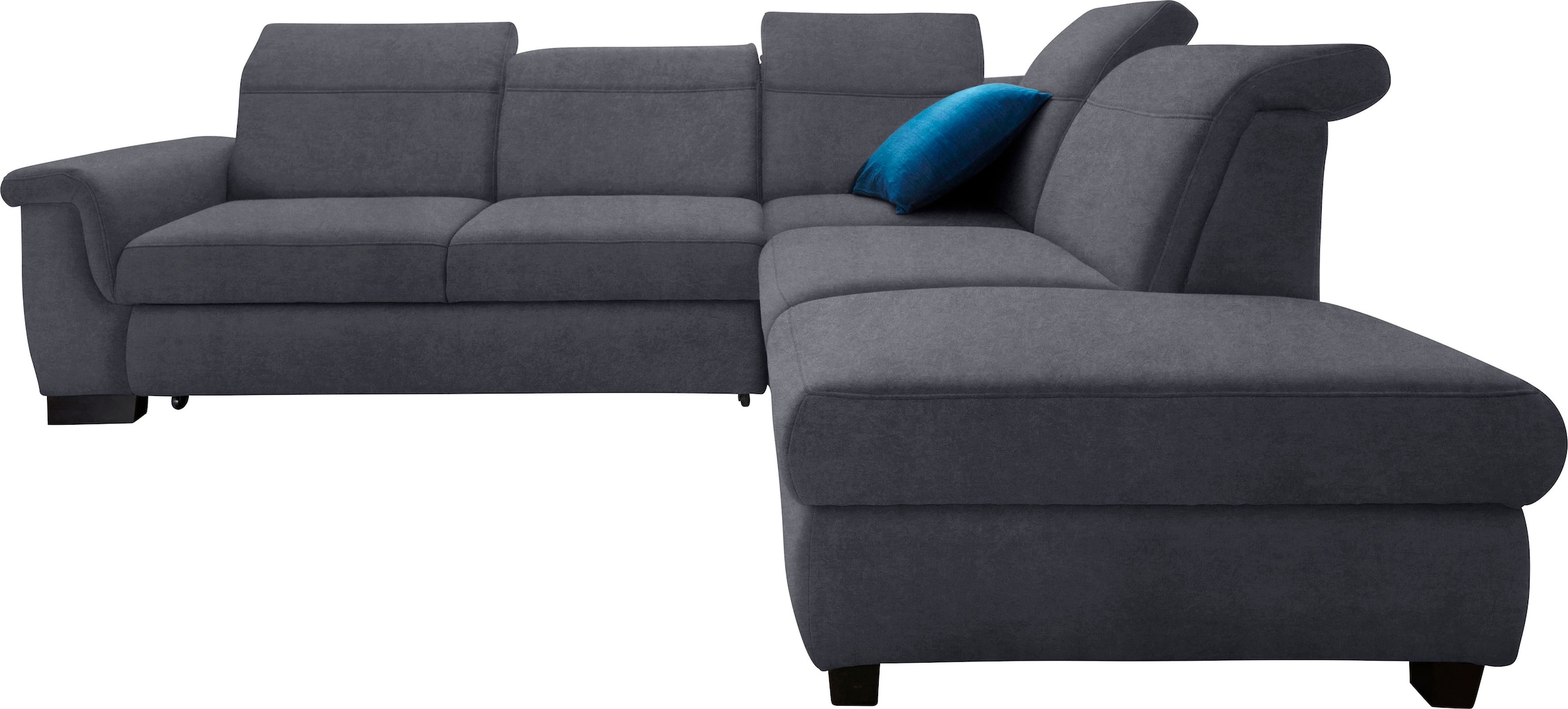 DOMO collection Ecksofa »Sully komfortables Sofa, L-Form«, wahlweise mit Bettfunktion und Kopf- bzw. Rückenverstellung