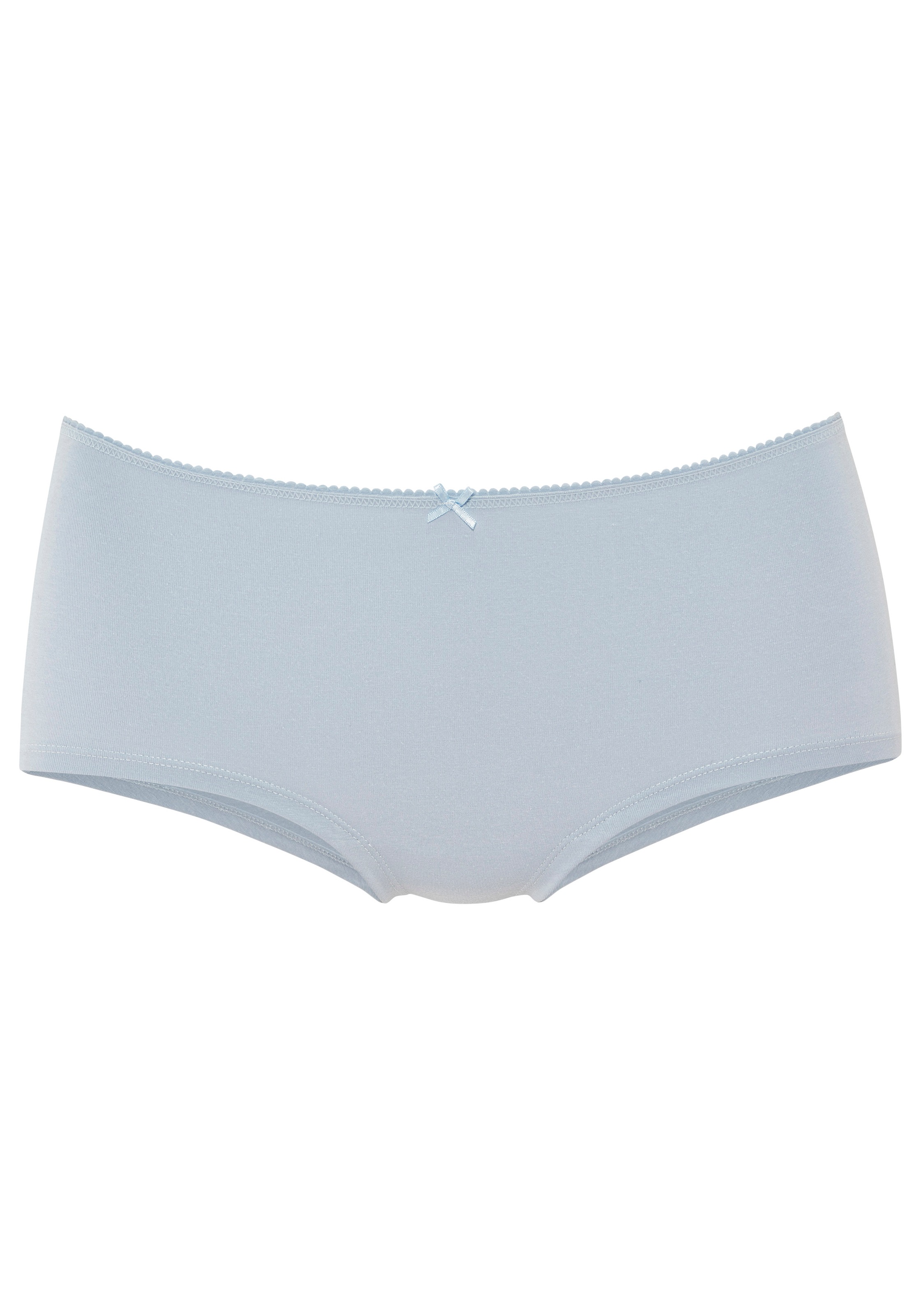 Vivance Panty 5er Pack,  mit kleiner Häkelkante, angenehme Baumwollqualität