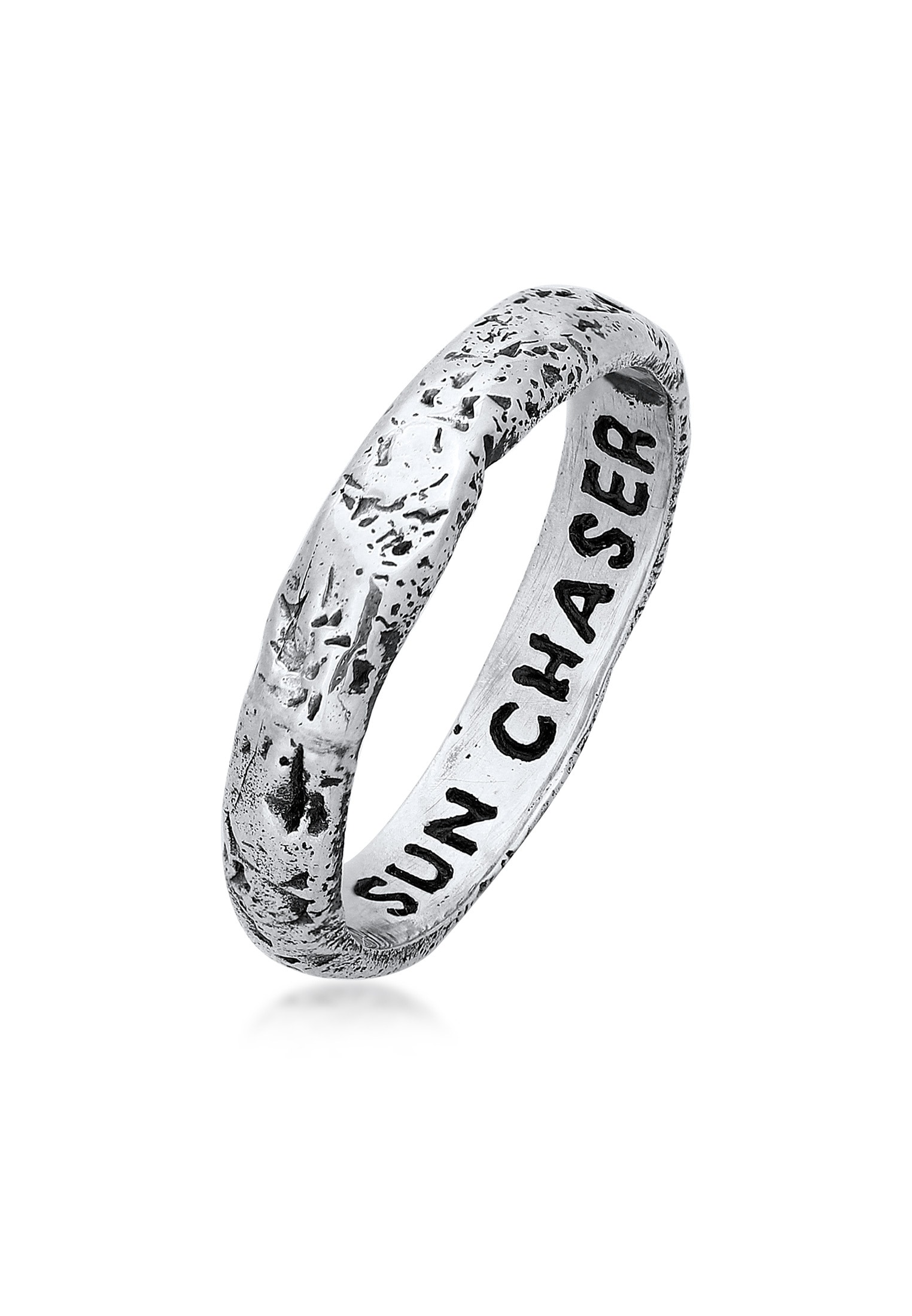 Fingerring »Ring Bandring - Sun Chaser 925 Silber«