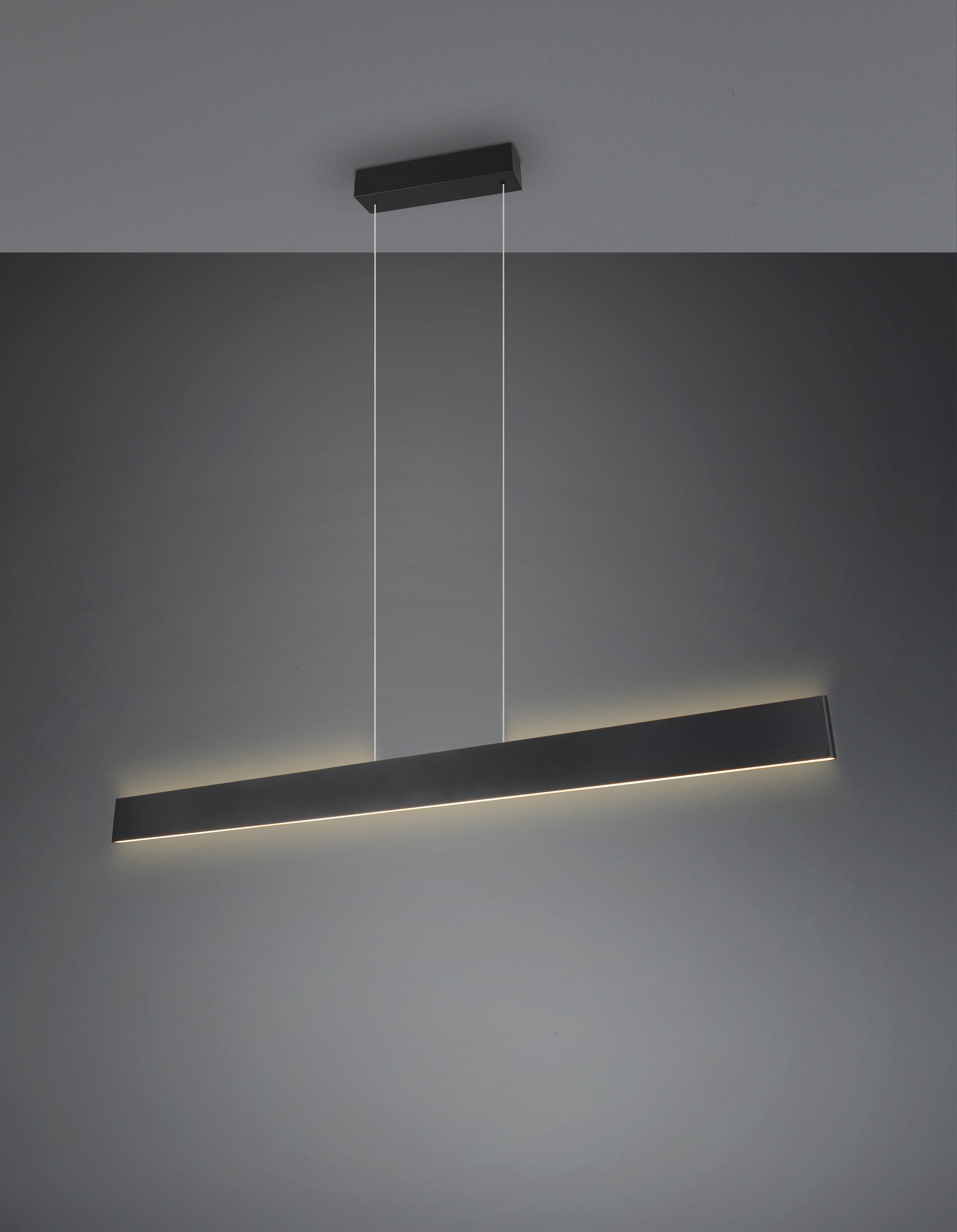 TRIO Leuchten LED Pendelleuchte »GALWAY, 35W LED Hängelampe 4200 Lumen, CCT Lichtfarbe einstellbar« LED-Board 1 Stk. Farbwechsler | warmweiß - kaltweiß LiftMe-Funktion 60-150cm Höhe, Touch Dimmer, up-and-down Licht