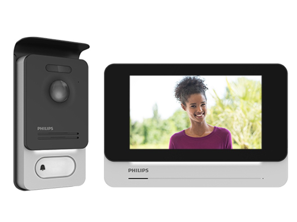 Philips Videosprechanlage - 2-Draht-Technik- 7-Zoll-Touch-Display »WelcomeEye TOUCH«