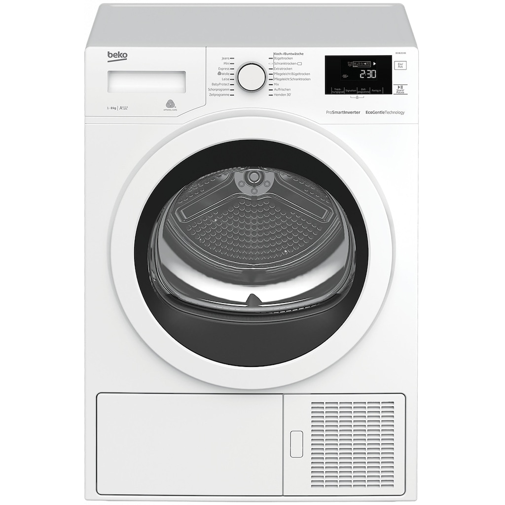 BEKO Wärmepumpentrockner »DE8635RX«, 8 kg