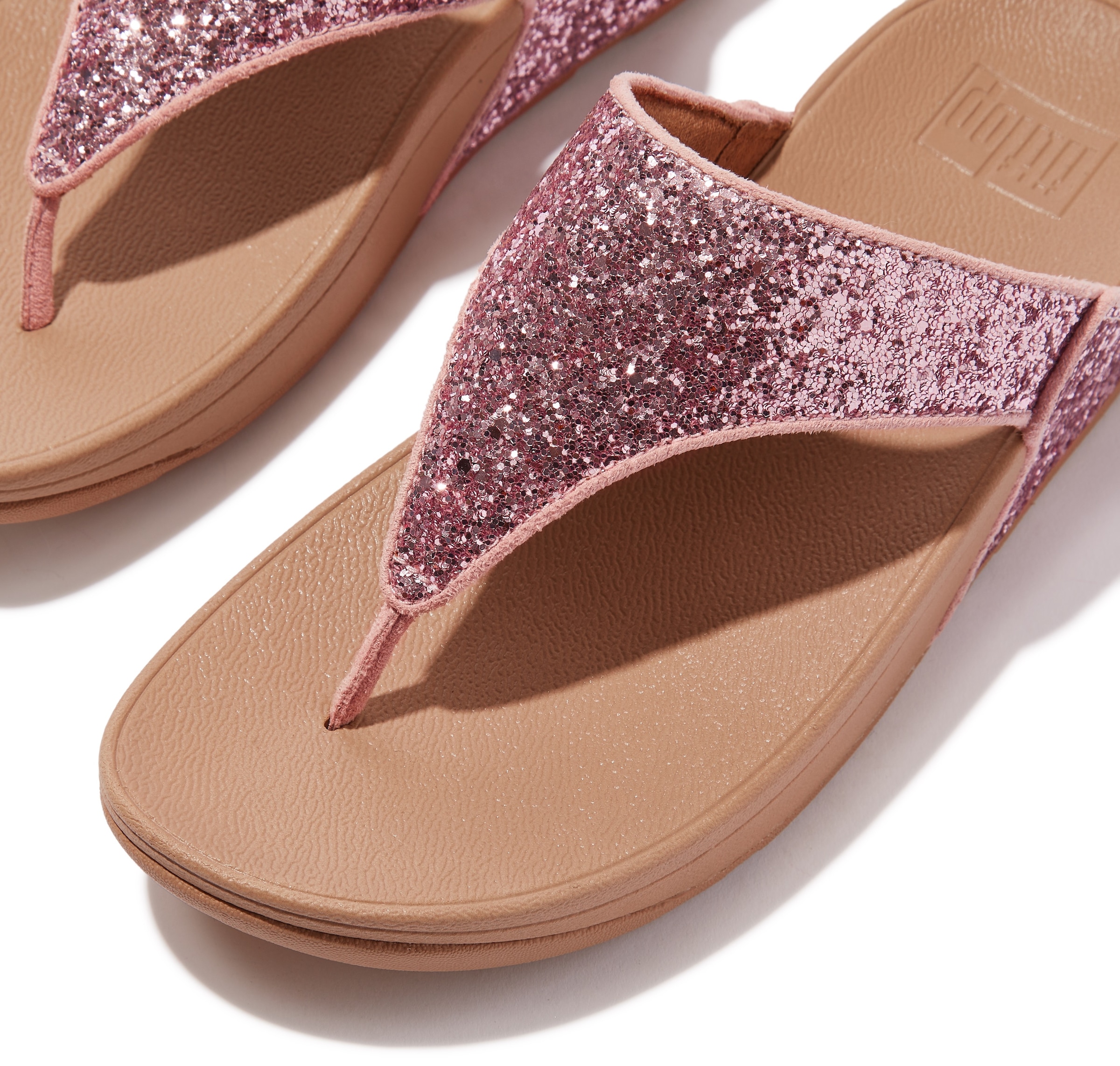 Fitflop Dianette »Lulu«, Sommerschuh mit Glitter Bandage